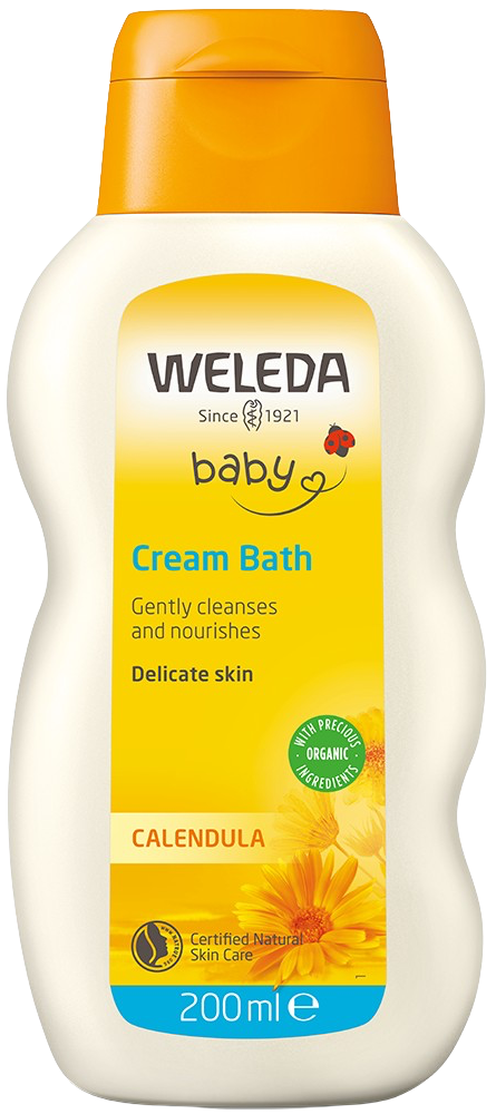 Weleda Calendula Cream Bath, 200 ml