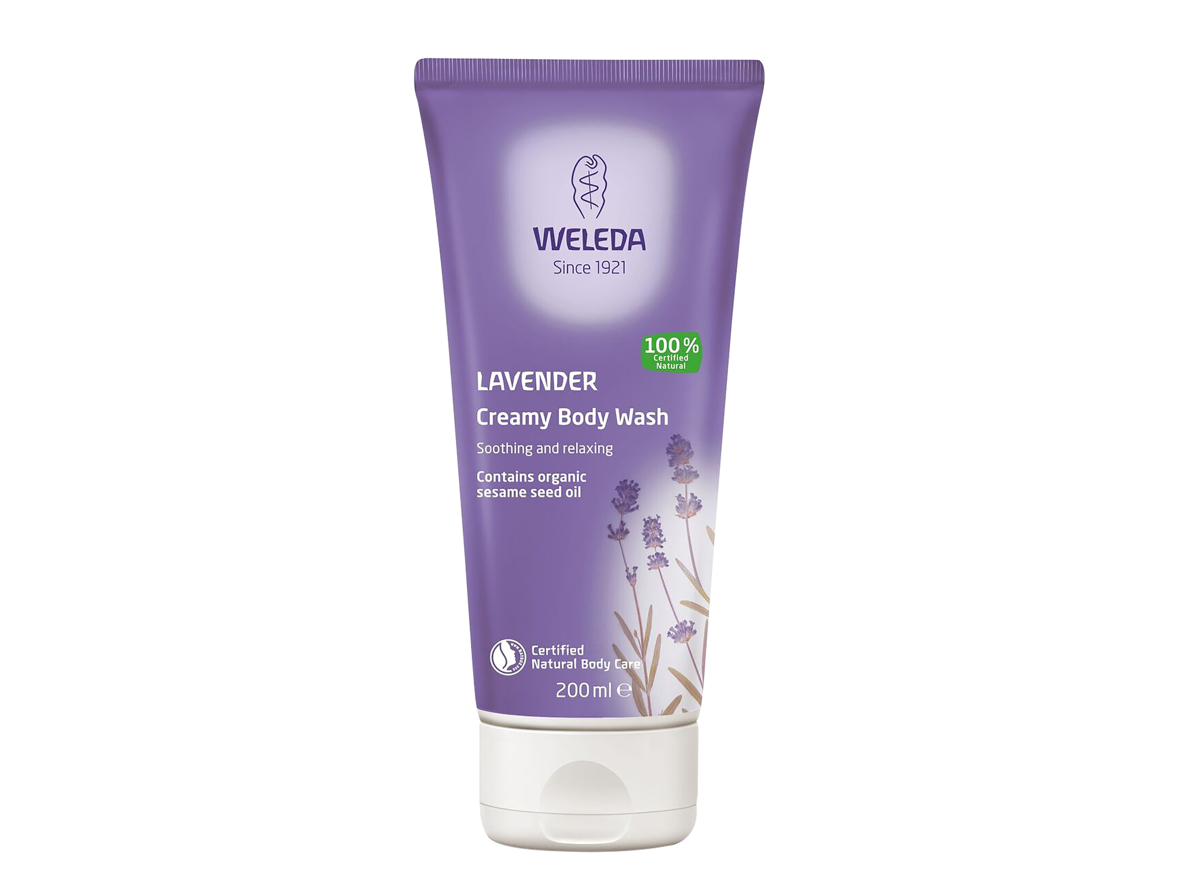 Weleda Lavender Creamy Body Wash, 200 ml