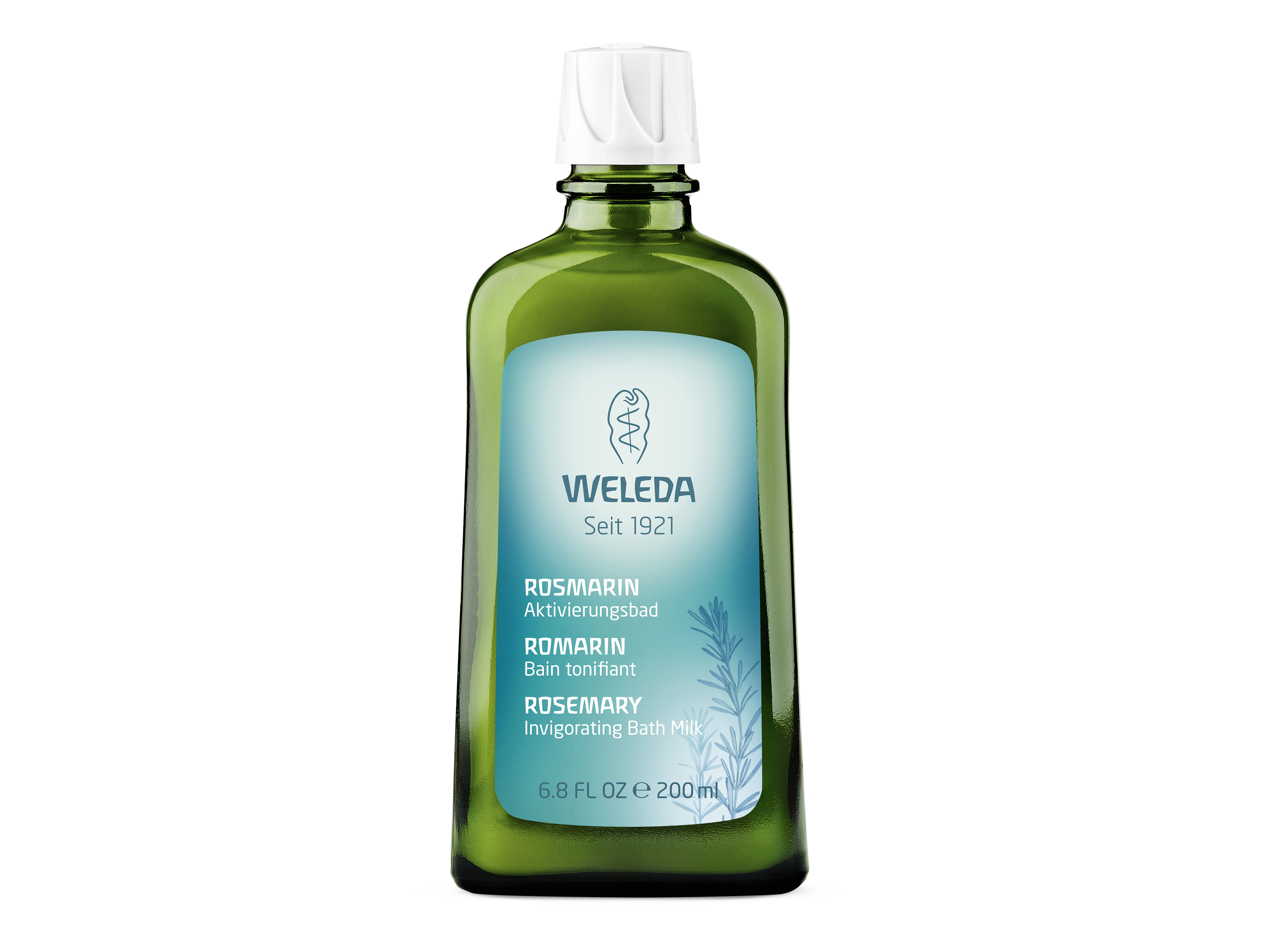 Weleda Rosemary Invigorating Bath Milk, 200 ml