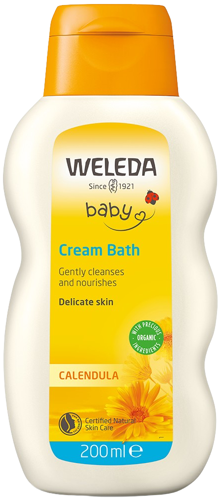 Weleda Calendula Cream Bath, 200 ml