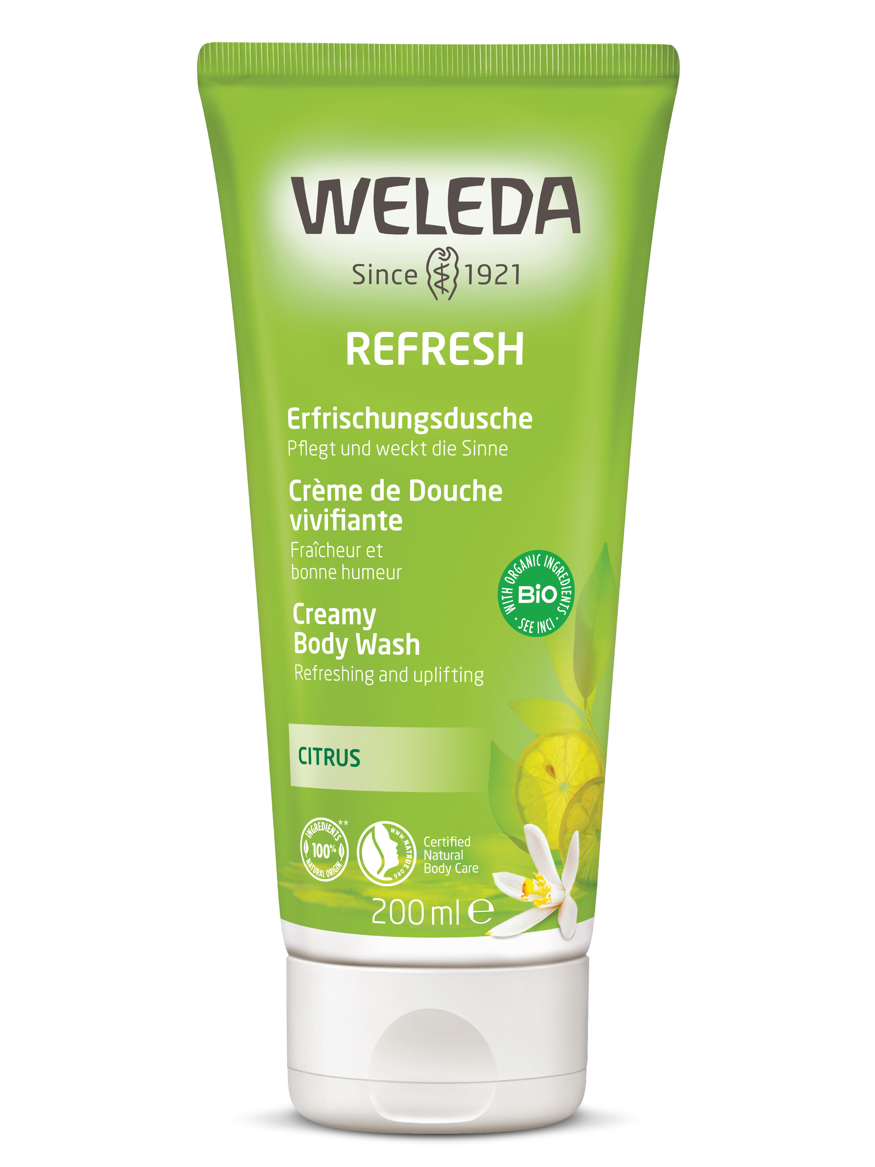 Weleda Sitrus Body Wash, 200 ml