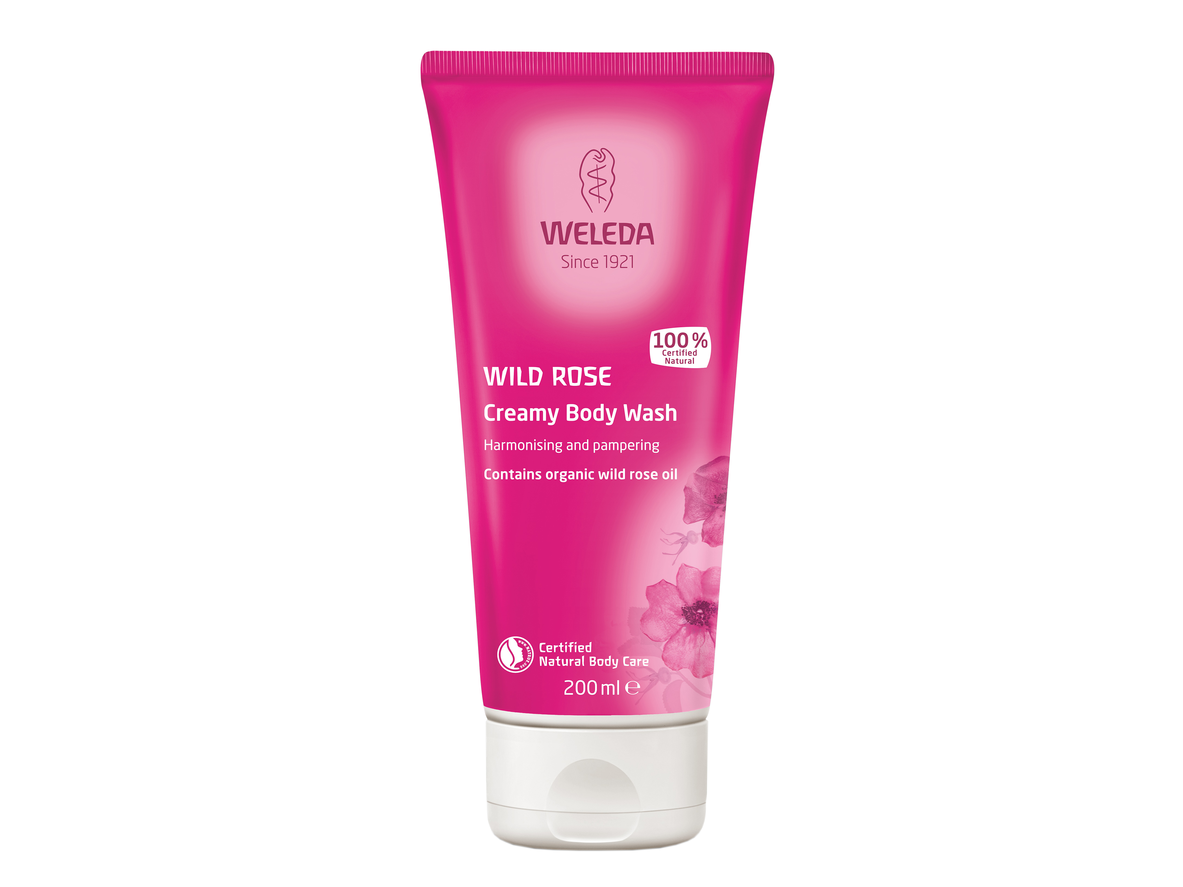 Weleda Wild Rose Creamy Body Wash, 200 ml