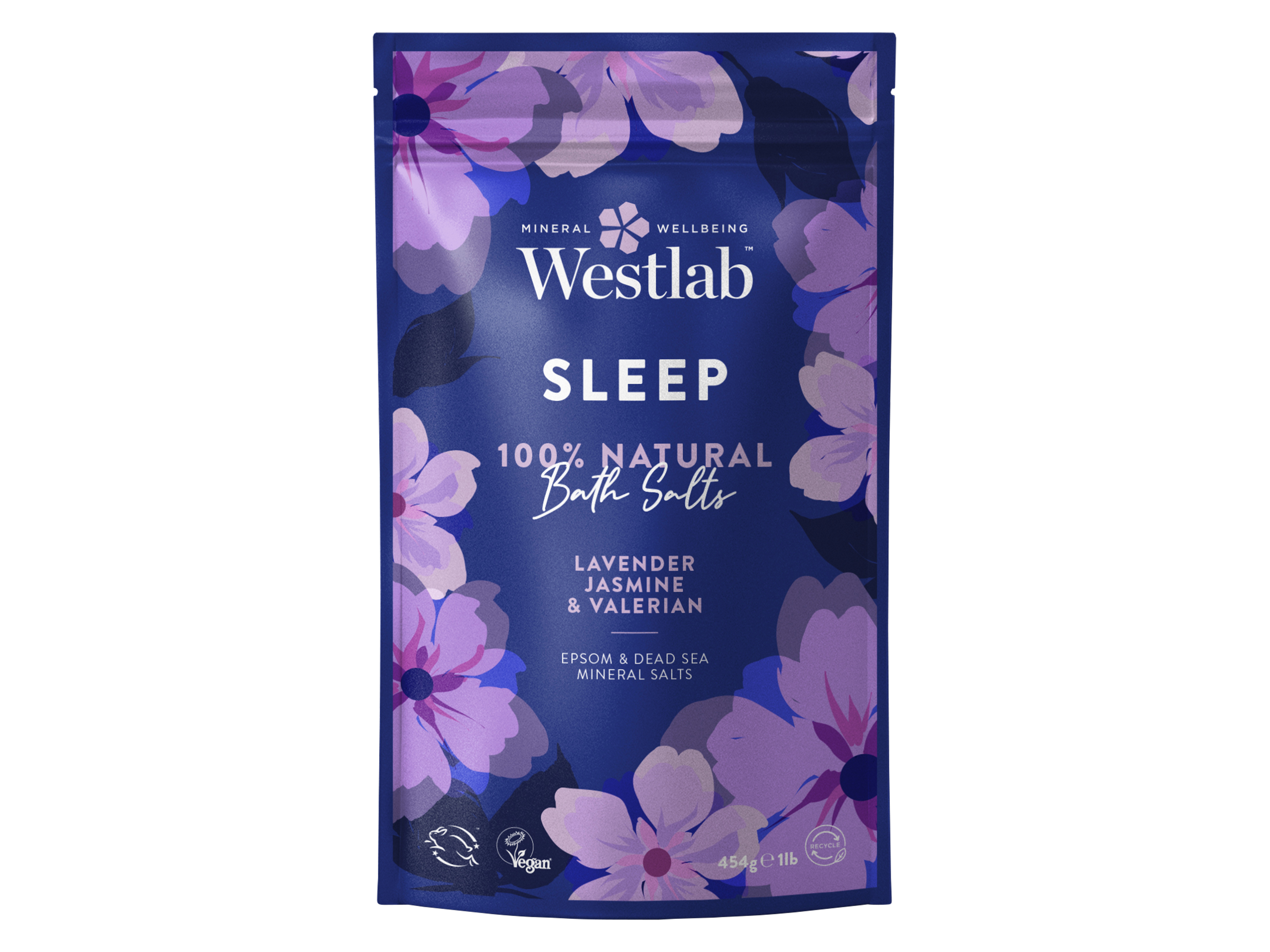 Westlab Badesalt Sleep, 454 gram