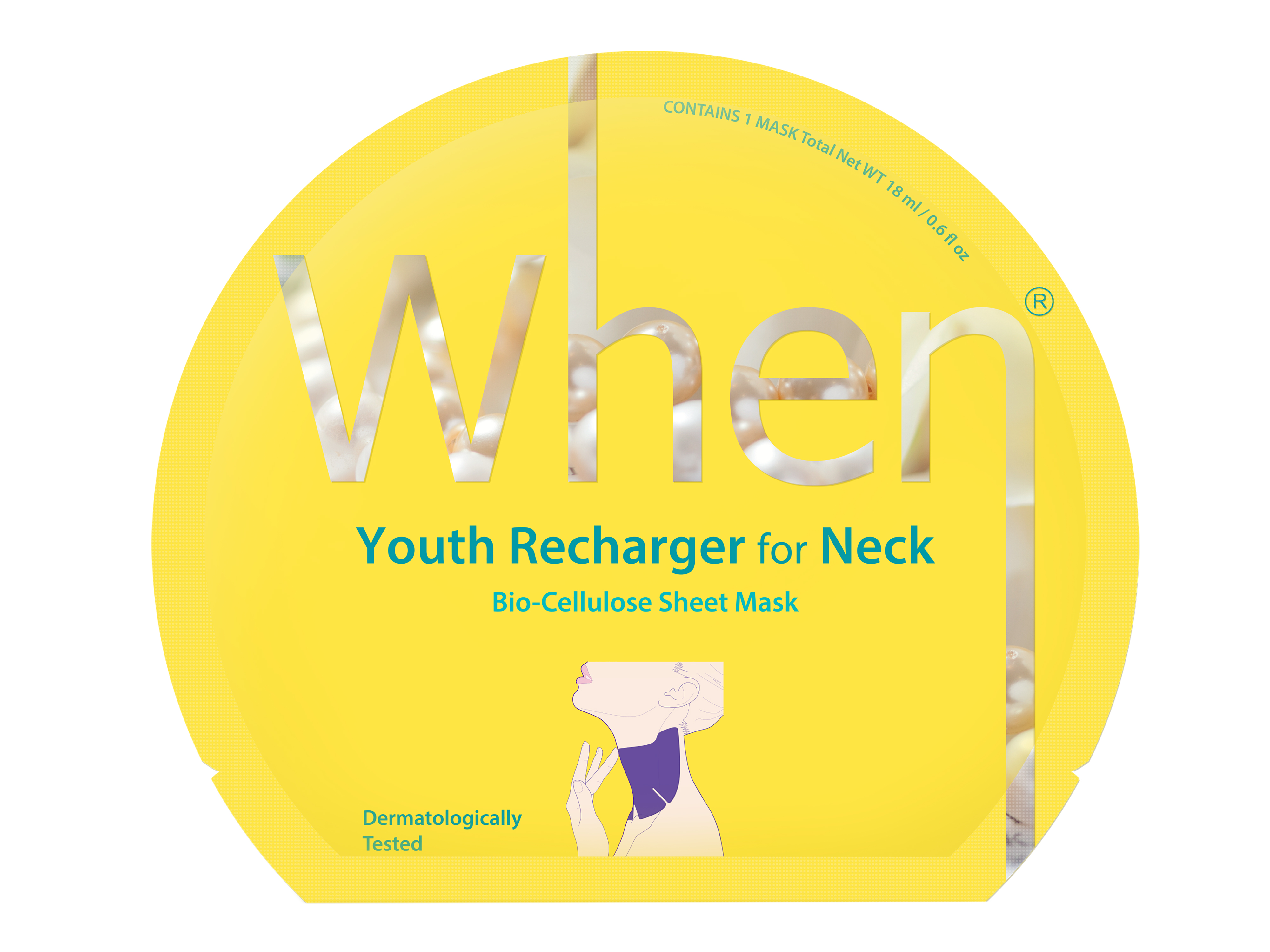 When Youth Recharger Neck Mask, 1 stk.