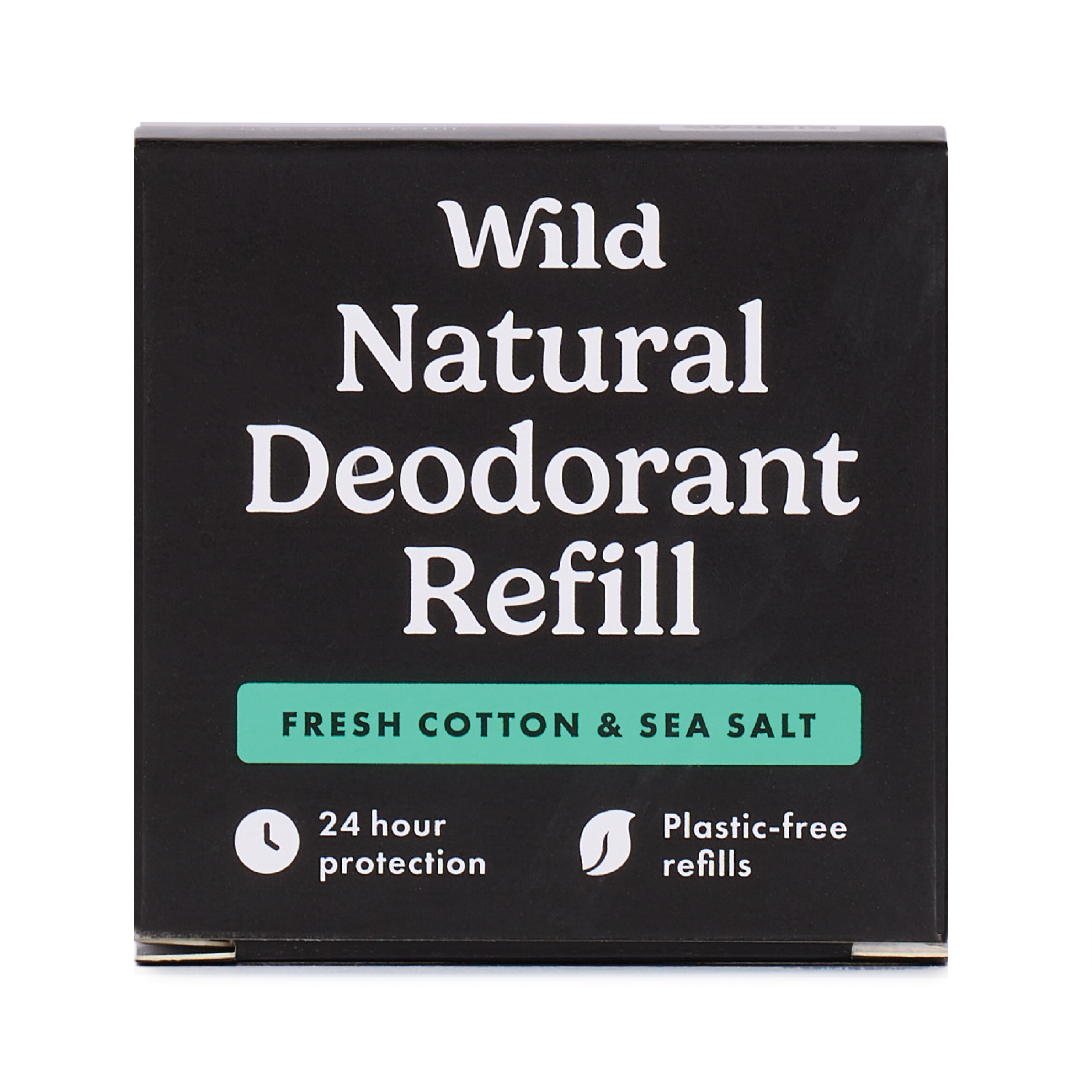 Wild Deo Fresh Cotton & Sea Salt Refill Mann, 40 g