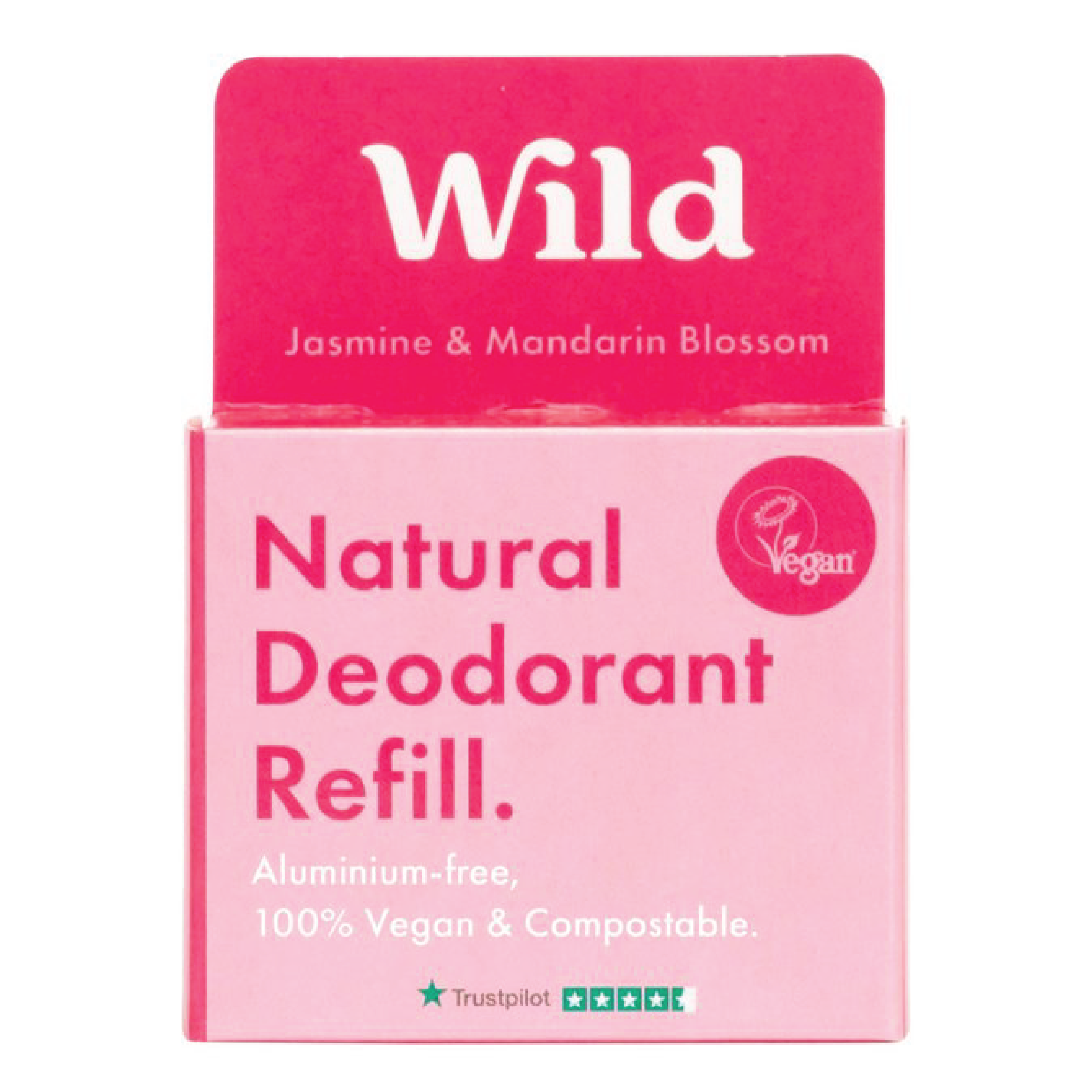Wild Deo Jasmine & Mandarin Blossom Refill, 40 g