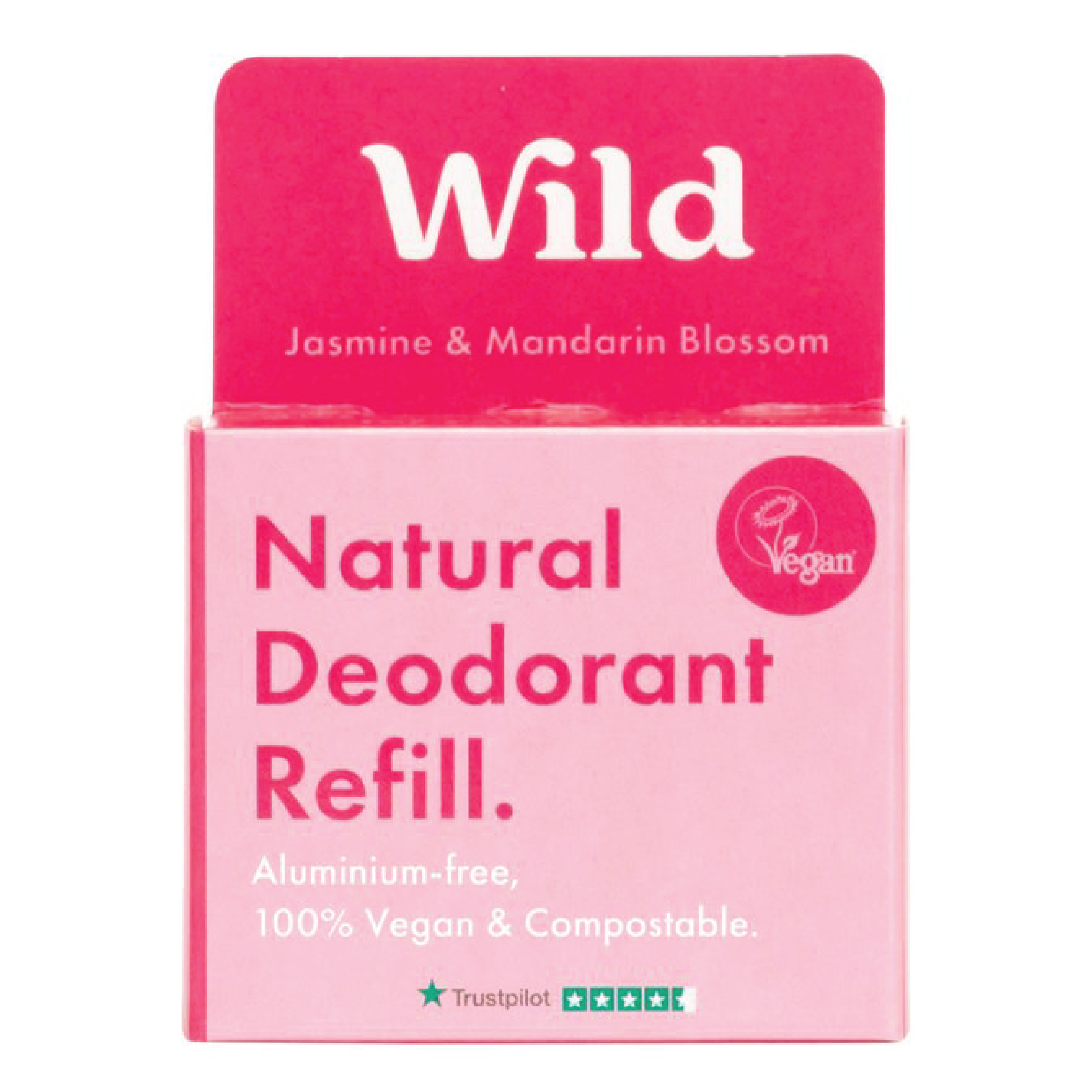 Wild Wild Deo Jasmine & Mandarin Blossom refill, 40 gram