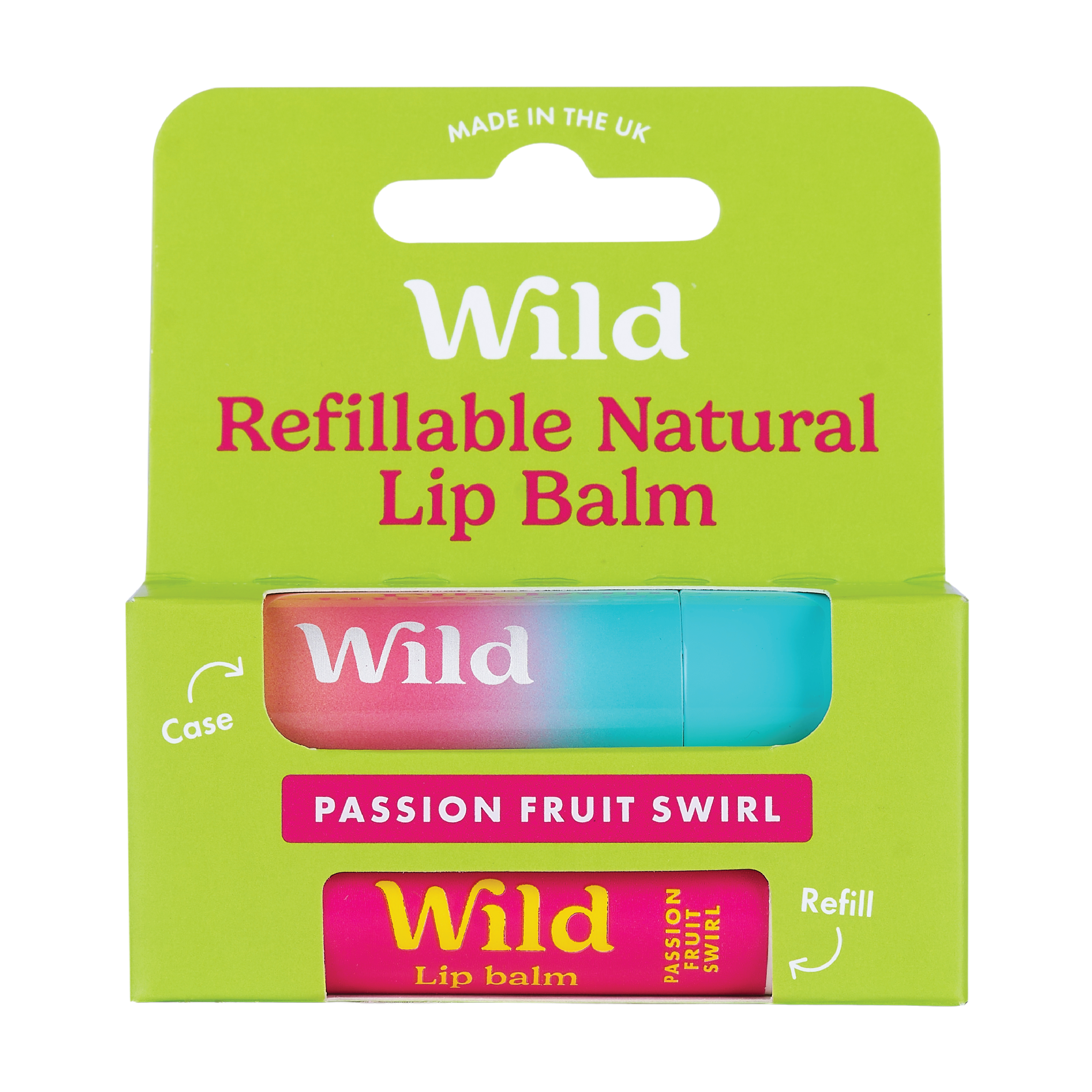 Wild Lip Balm Passionfruit Swirl, 4,5 g