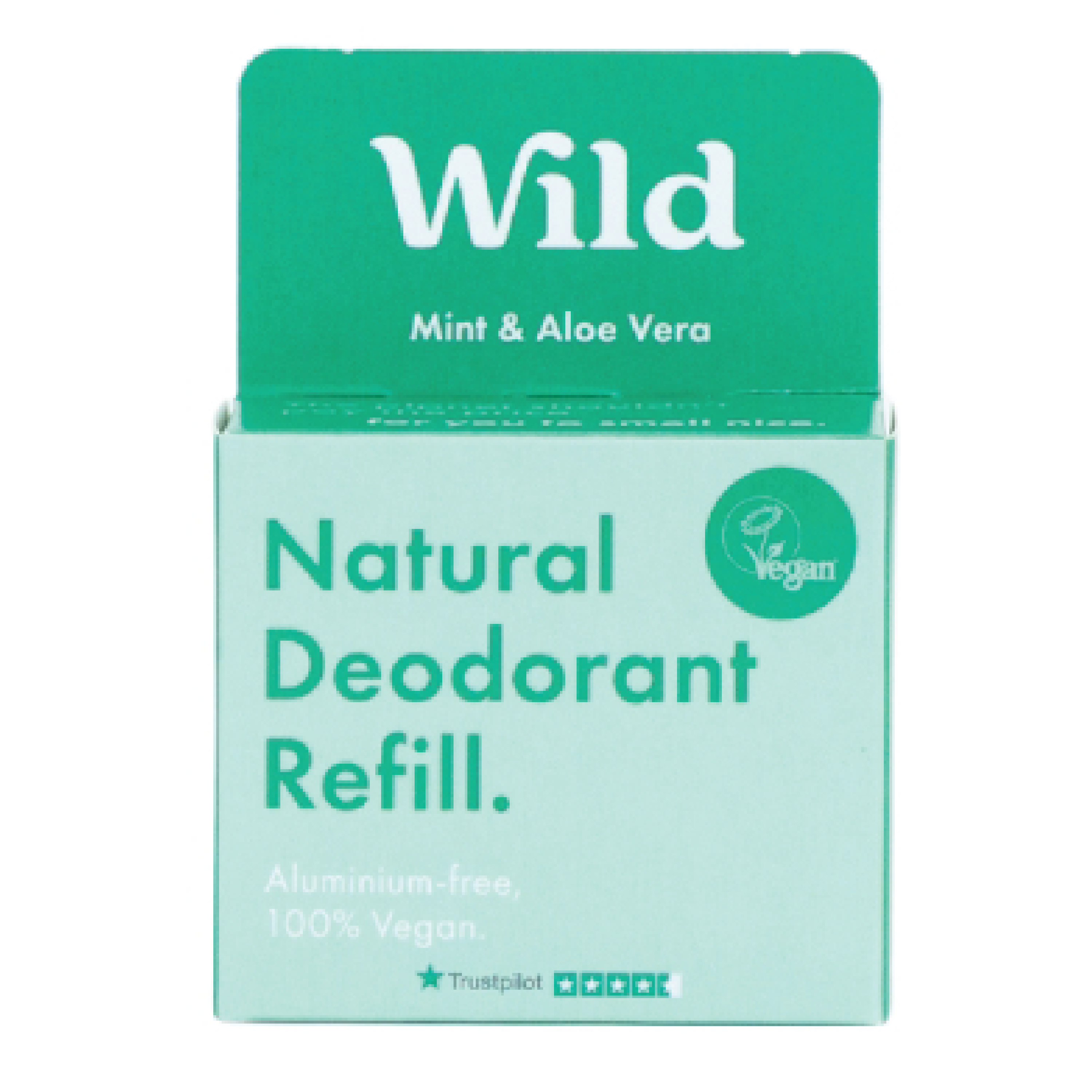 Wild Wild Deo Mint & Aloe Vera refill mann, 40 gram