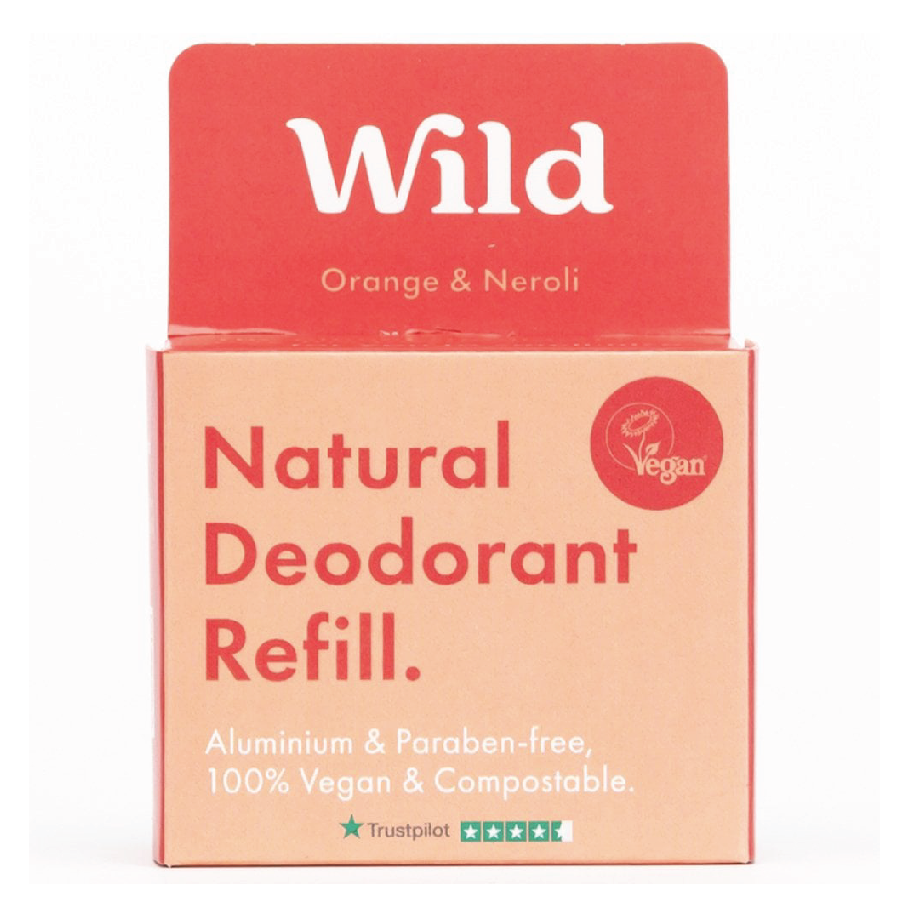 Wild Wild Deo Orange & Neroli refill, 40 gram