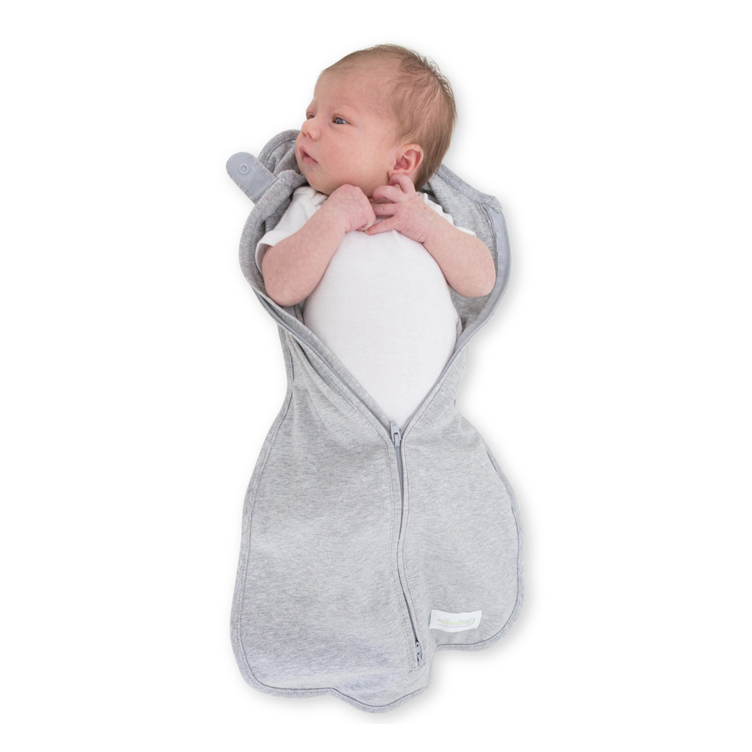 Woombie Babysvøp Original, 0–3 mnd, lyseblå, 1 stk.