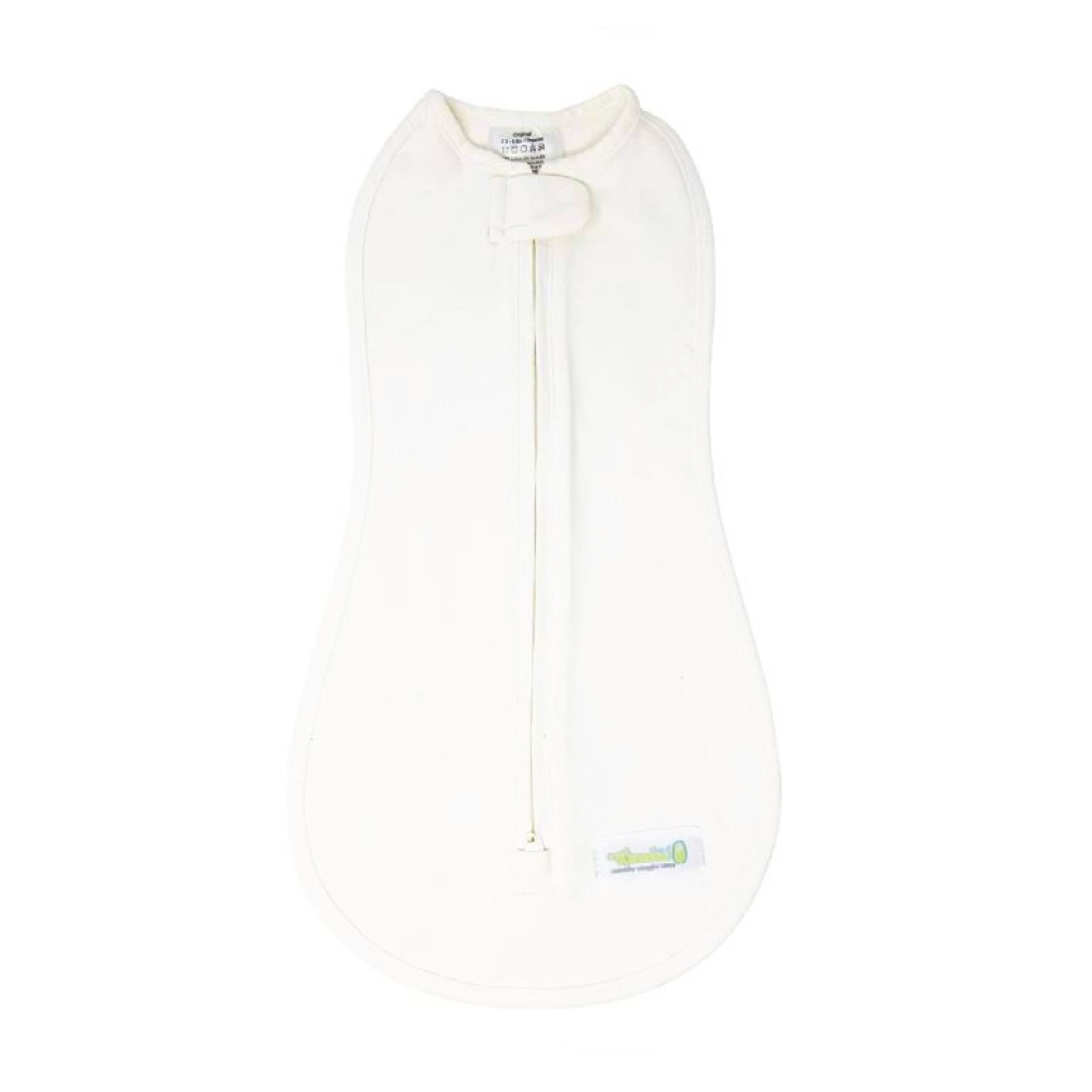Woombie Økologisk Babysvøp Prematur, Vintage Linen (offwhite), 1 stk.