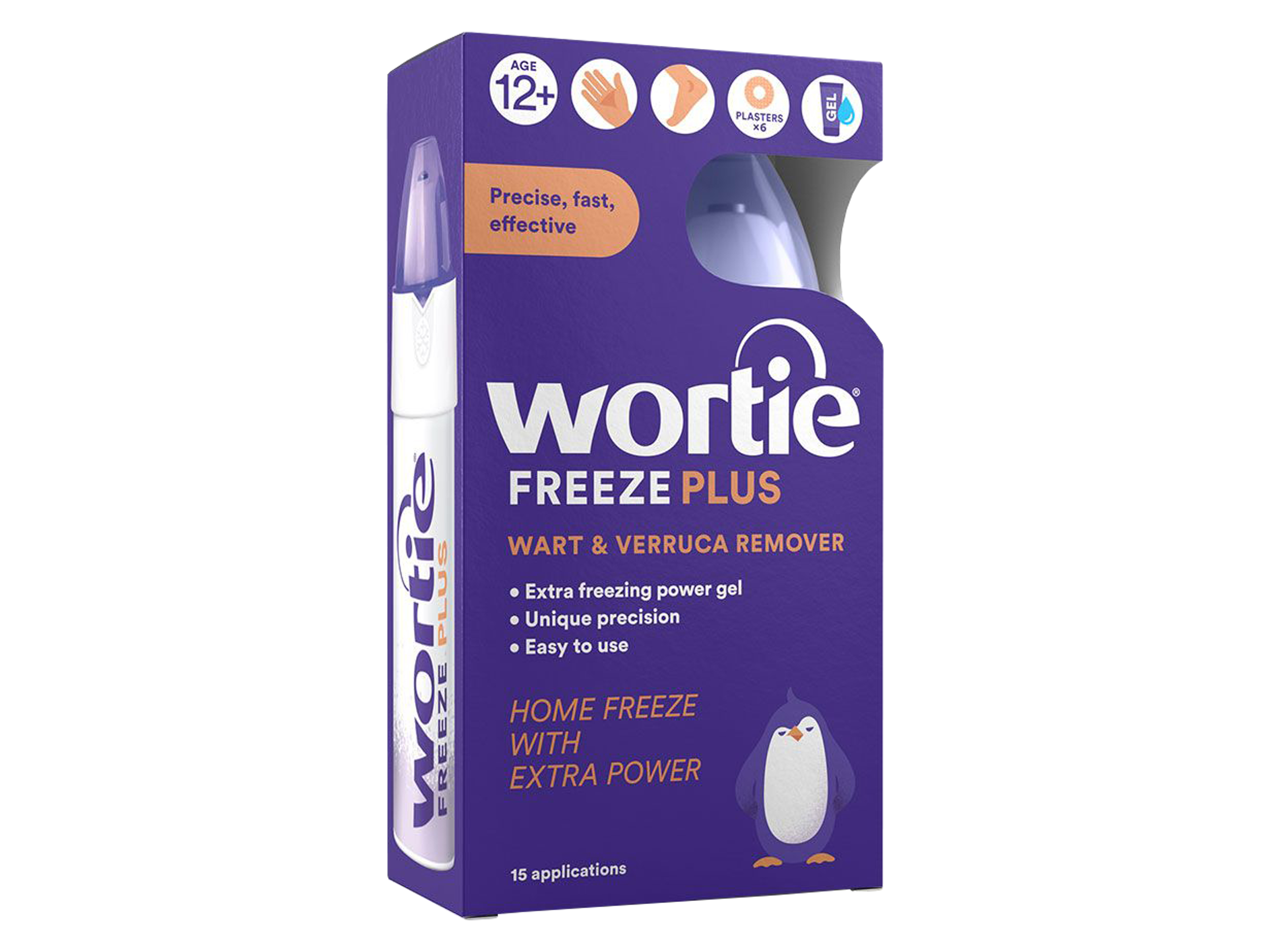 Wortie Freeze Plus Vortefjerner, 50 ml