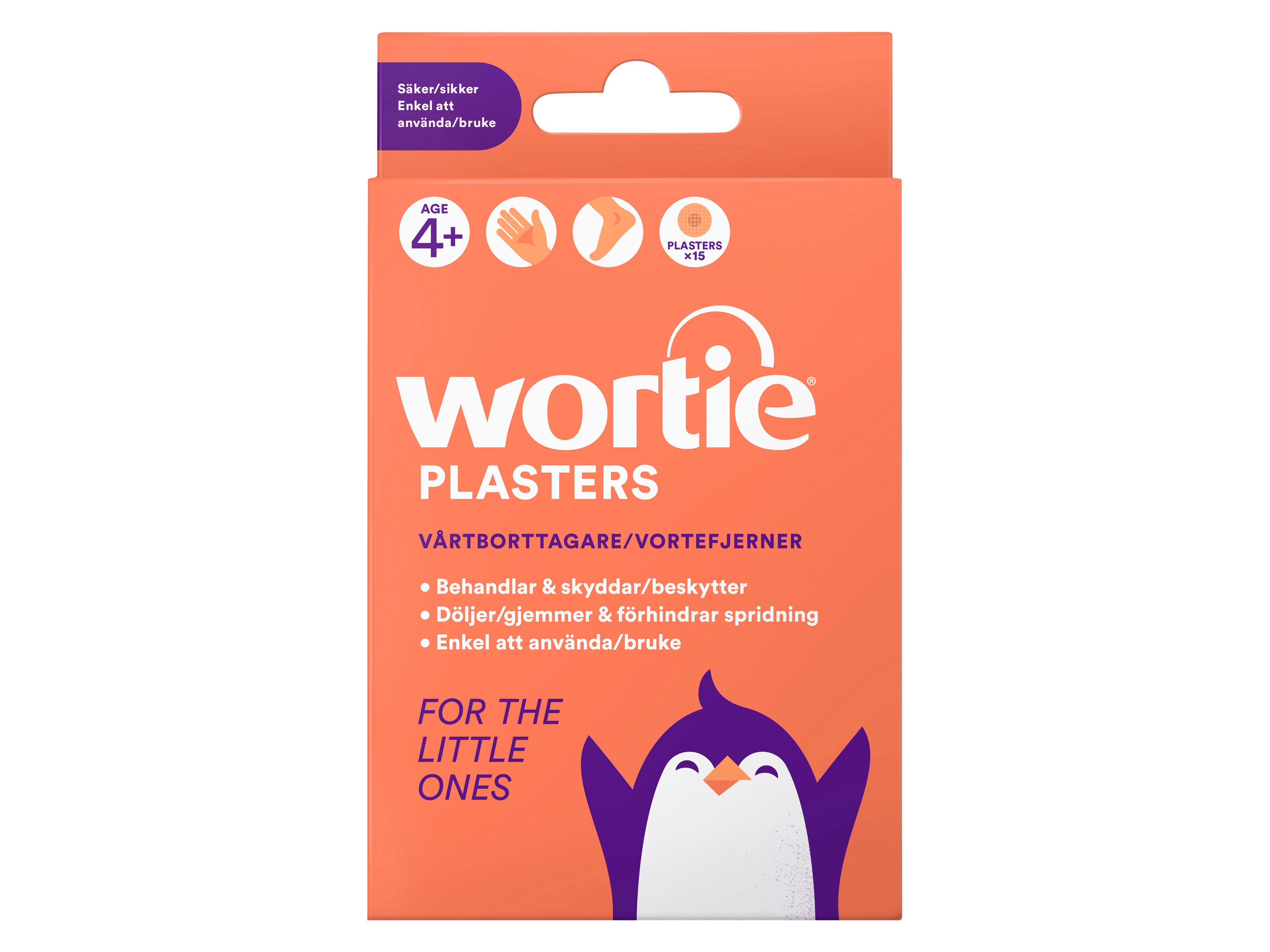 Wortie Vorteplaster, 15 stk