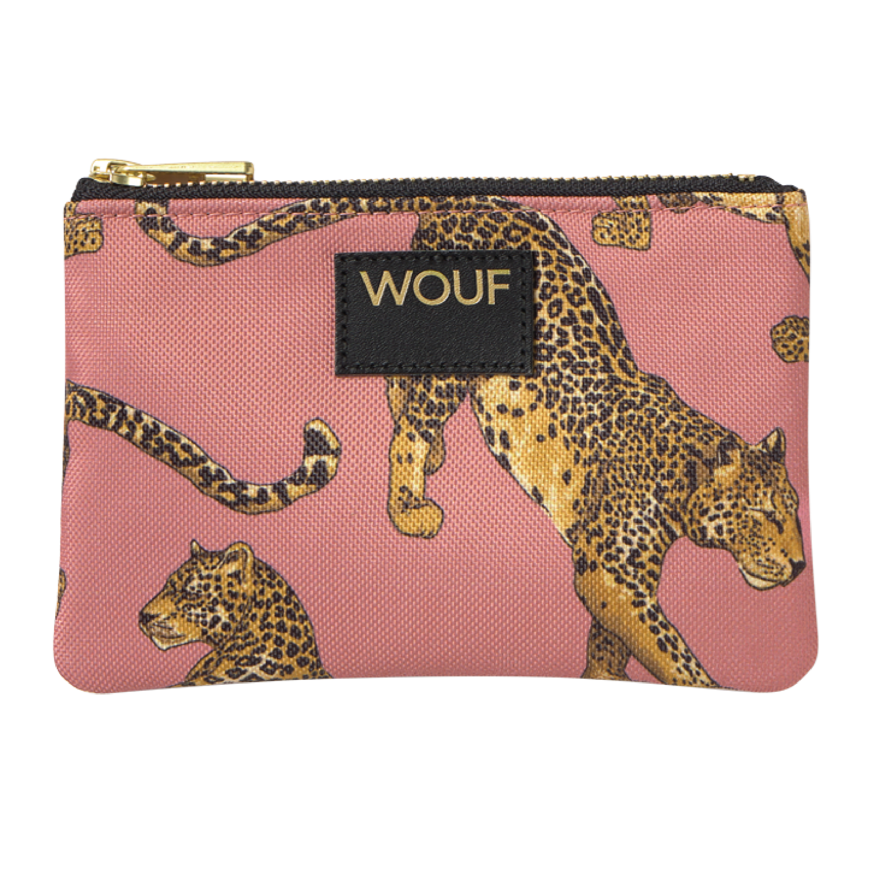WOUF Blush Leopard Small Pouch, 1 stk