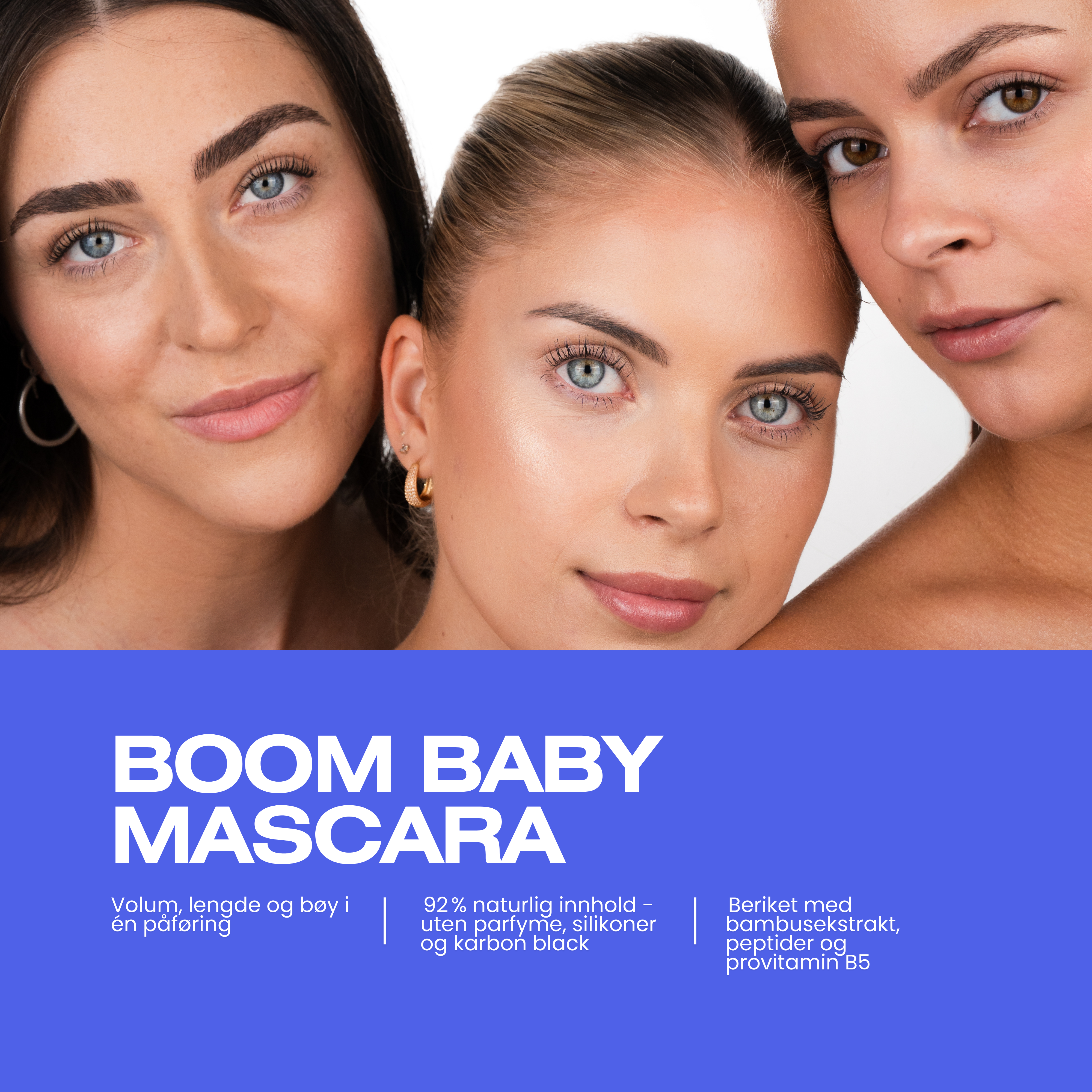 WOWBROW Boom Baby Mascara, Carbon black, 10 ml