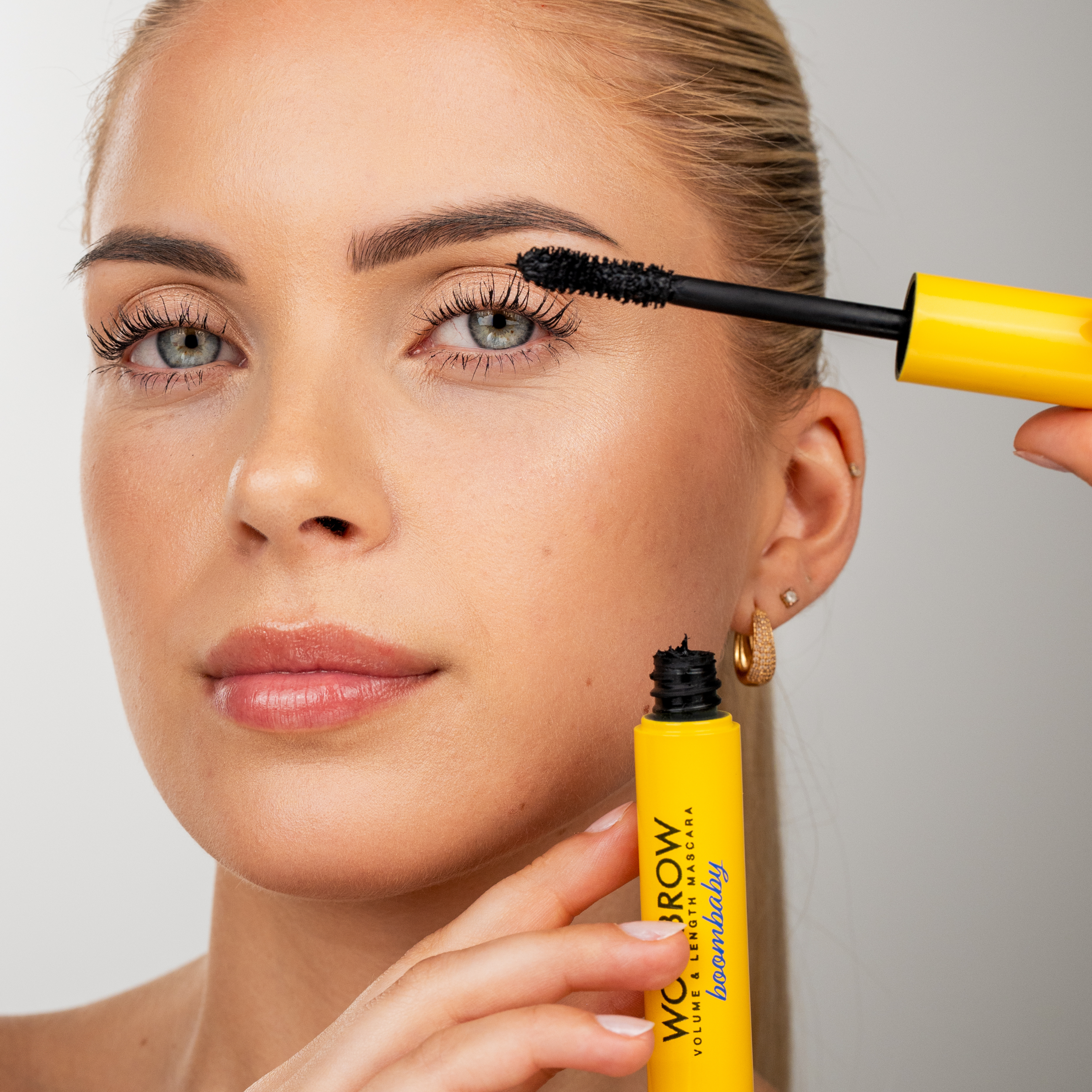 WOWBROW Boom Baby Mascara, Carbon black, 10 ml