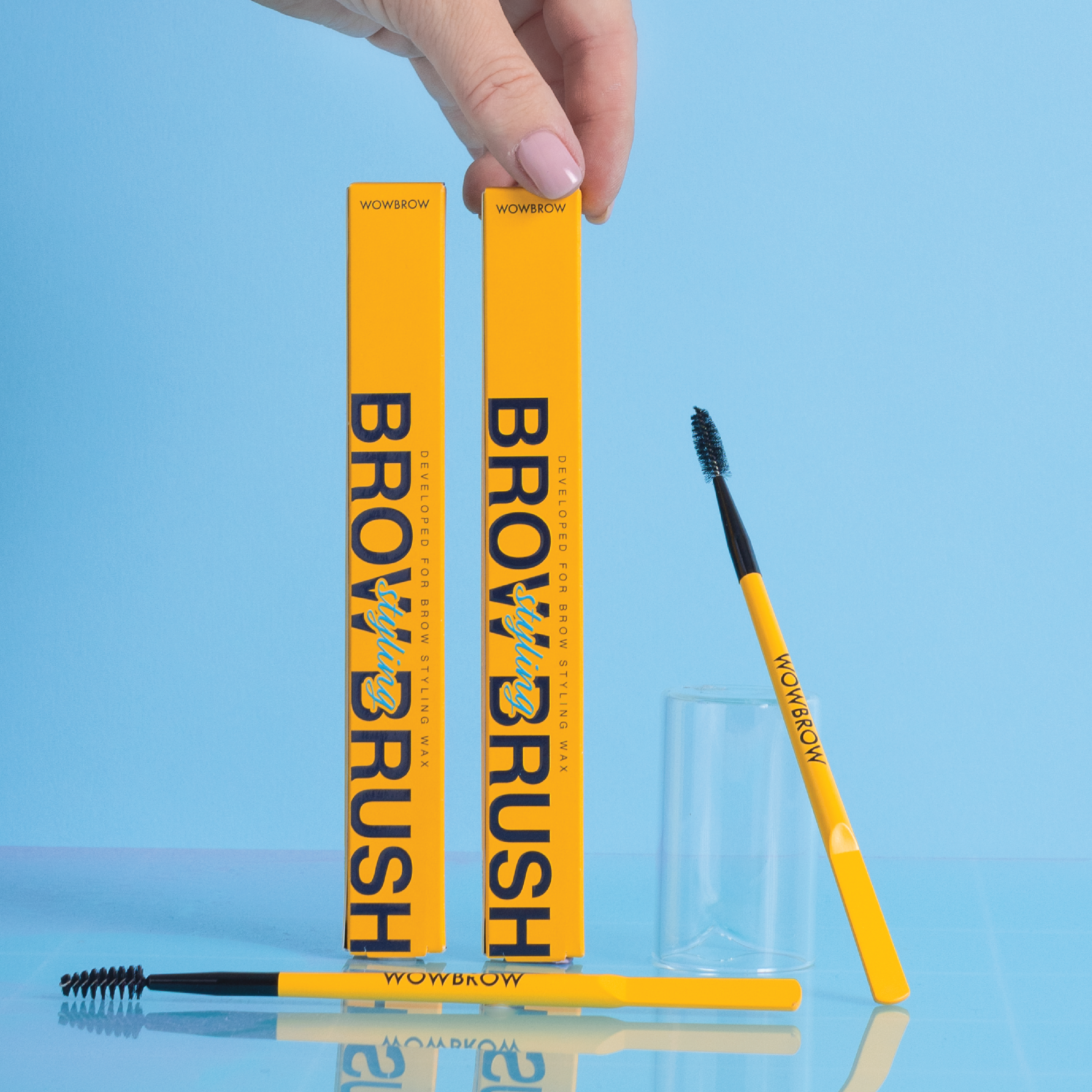 WOWBROW Brow Styling Brush, 1 stk.