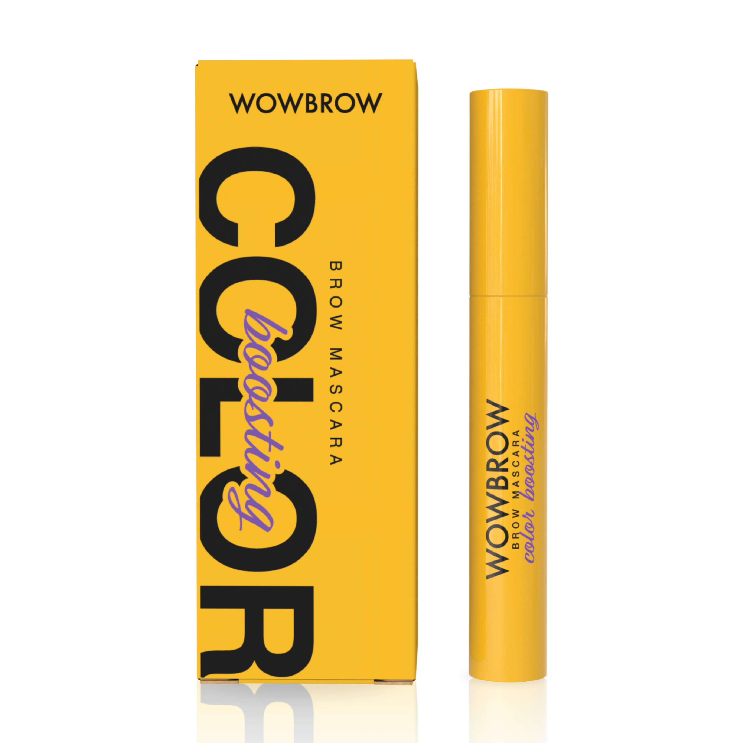 WOWBROW Color Boosting Brow Mascara, Dark Brown, 5,5 ml
