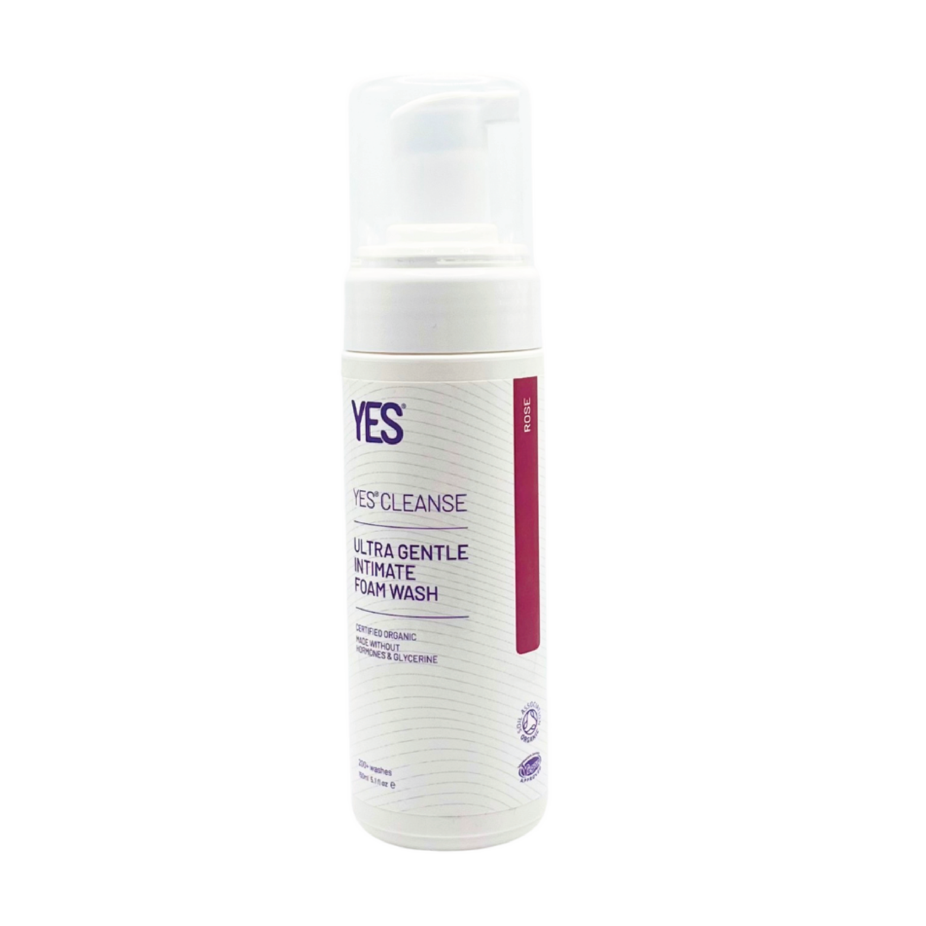 YES Cleanse Rose Økologisk Intimvask, 150 ml