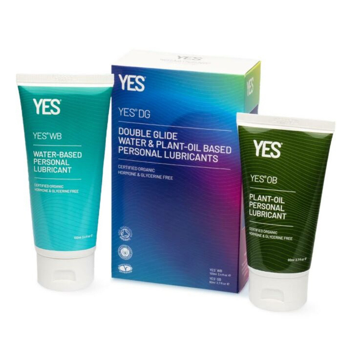 YES DG kombinasjonspakke glidemidler, 100 ml + 80 ml