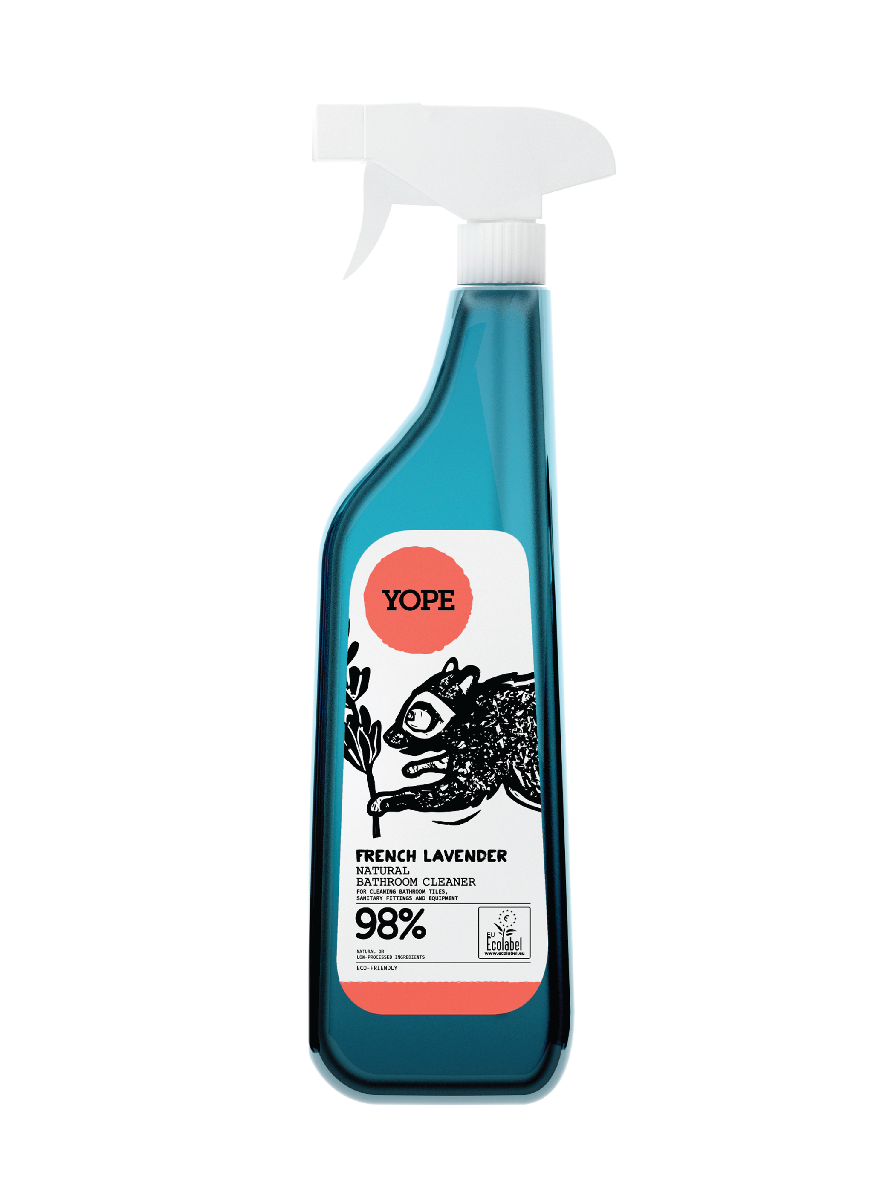 YOPE Bathroom Cleaner, French Lavender, 750 ml