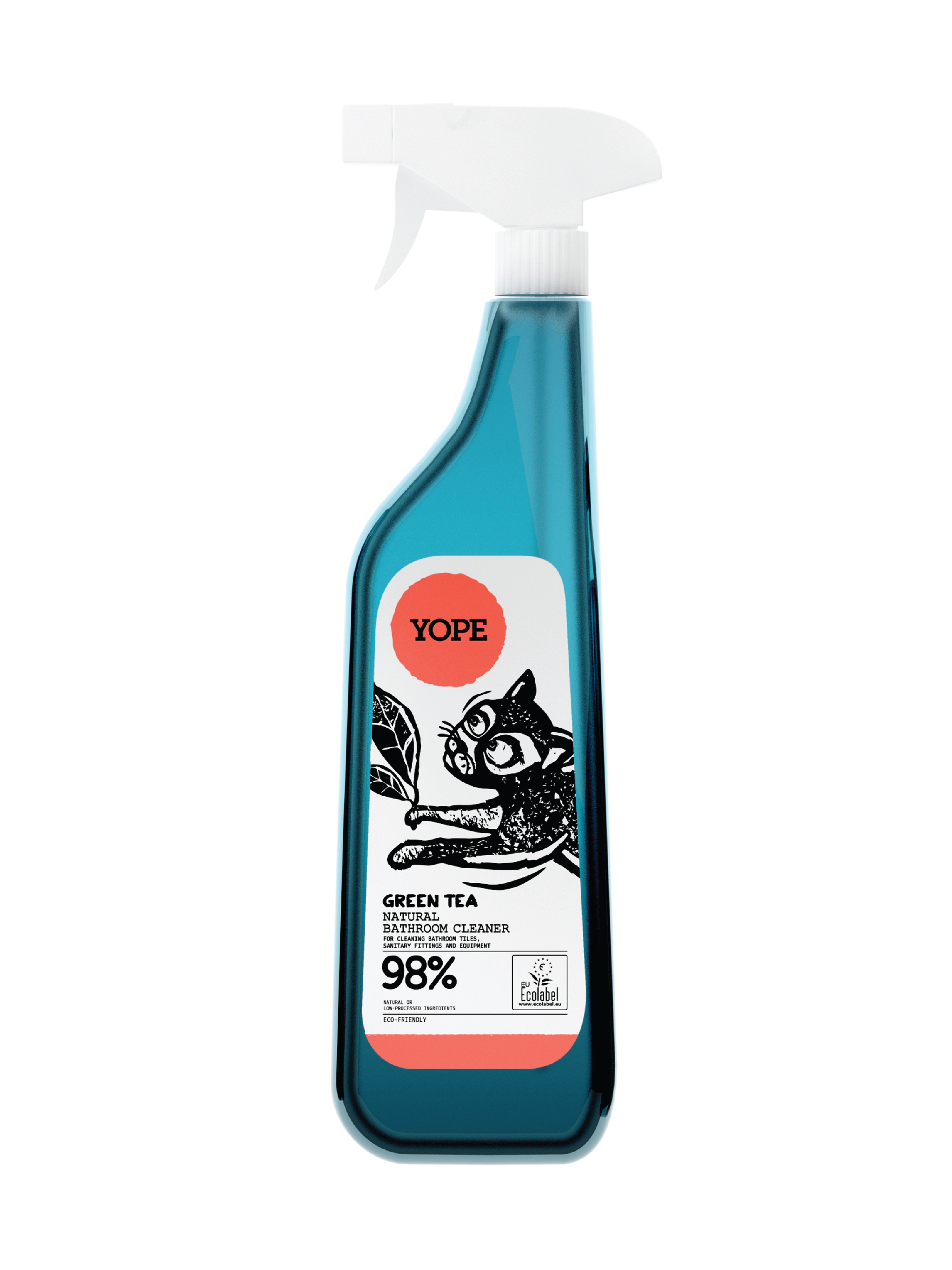 YOPE Bathroom Cleaner, Green Tea, 750 ml