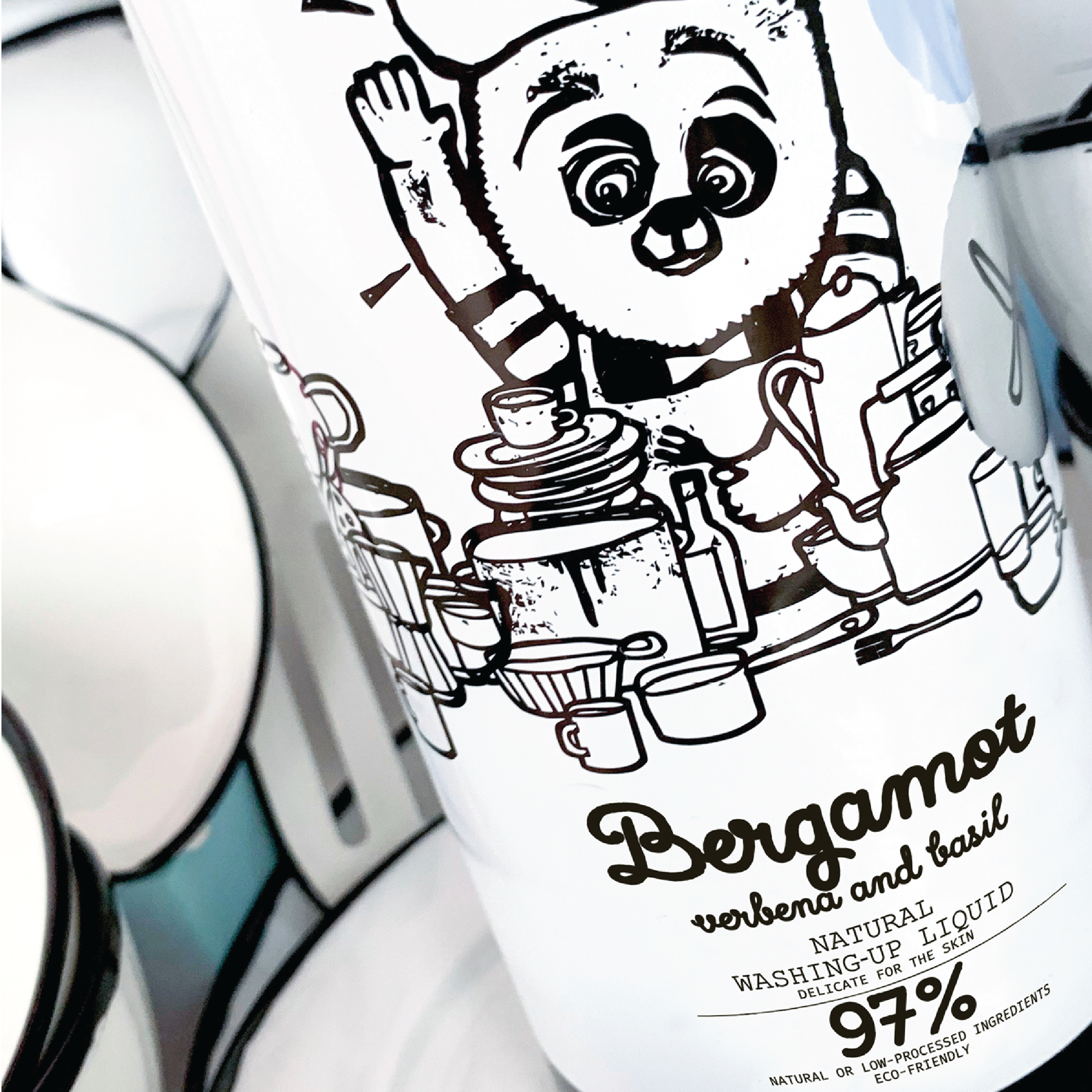 YOPE Natural Washing-Up Liquid Oppvasksåpe, 750 ml