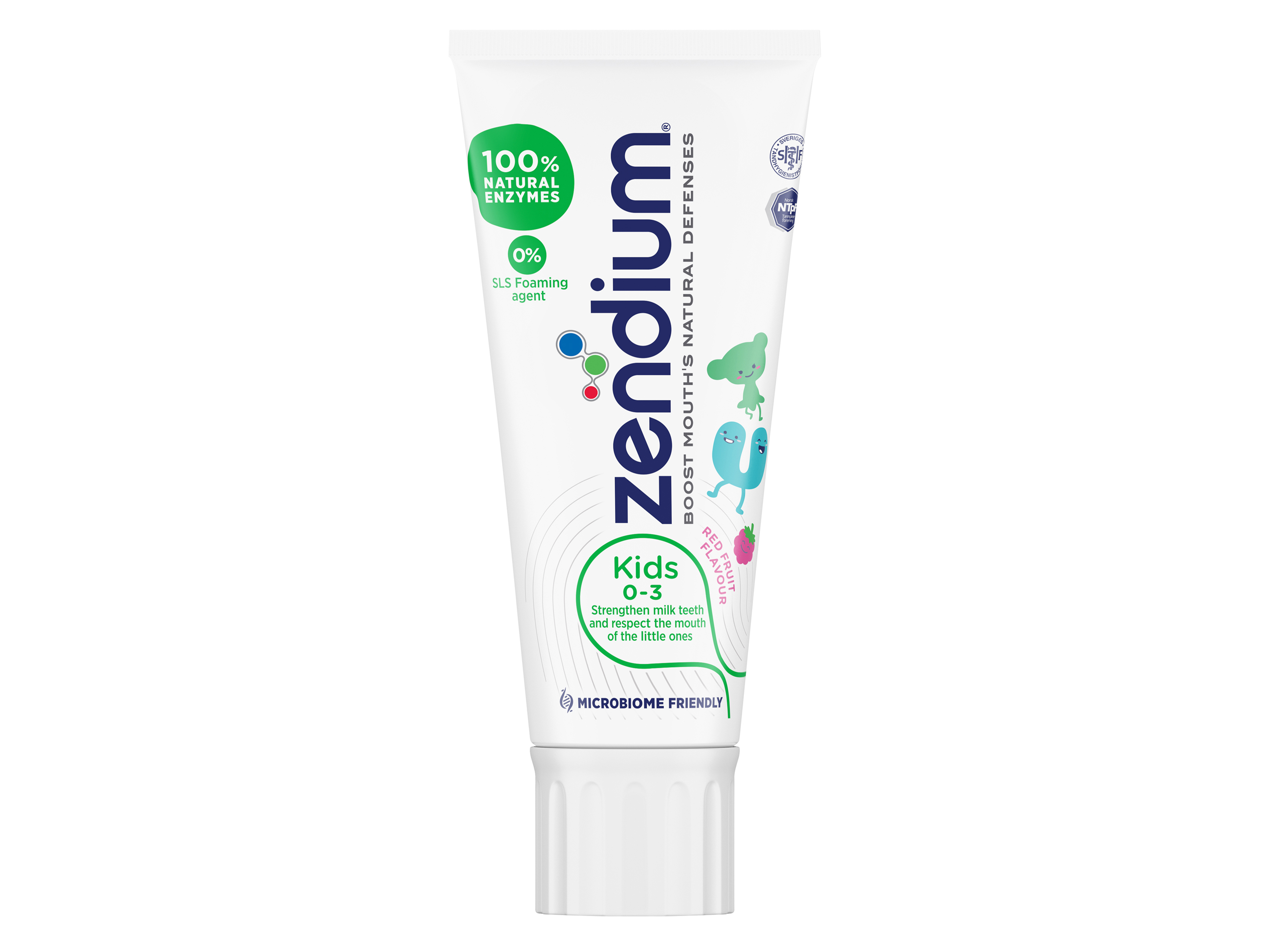 Zendium Kids Tannkrem, 0-3 år, 50 ml