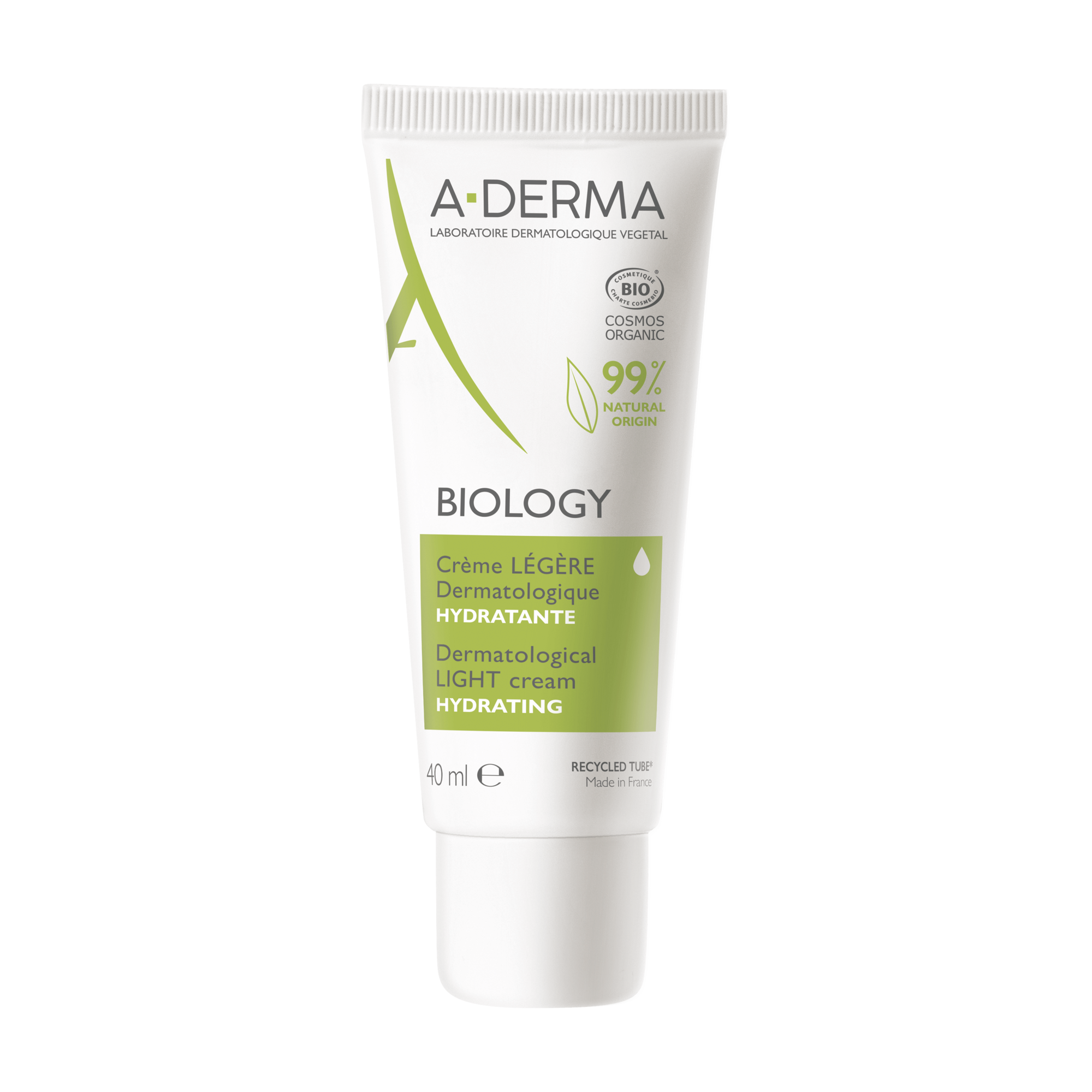 A-Derma Biology Light Cream, 40 ml