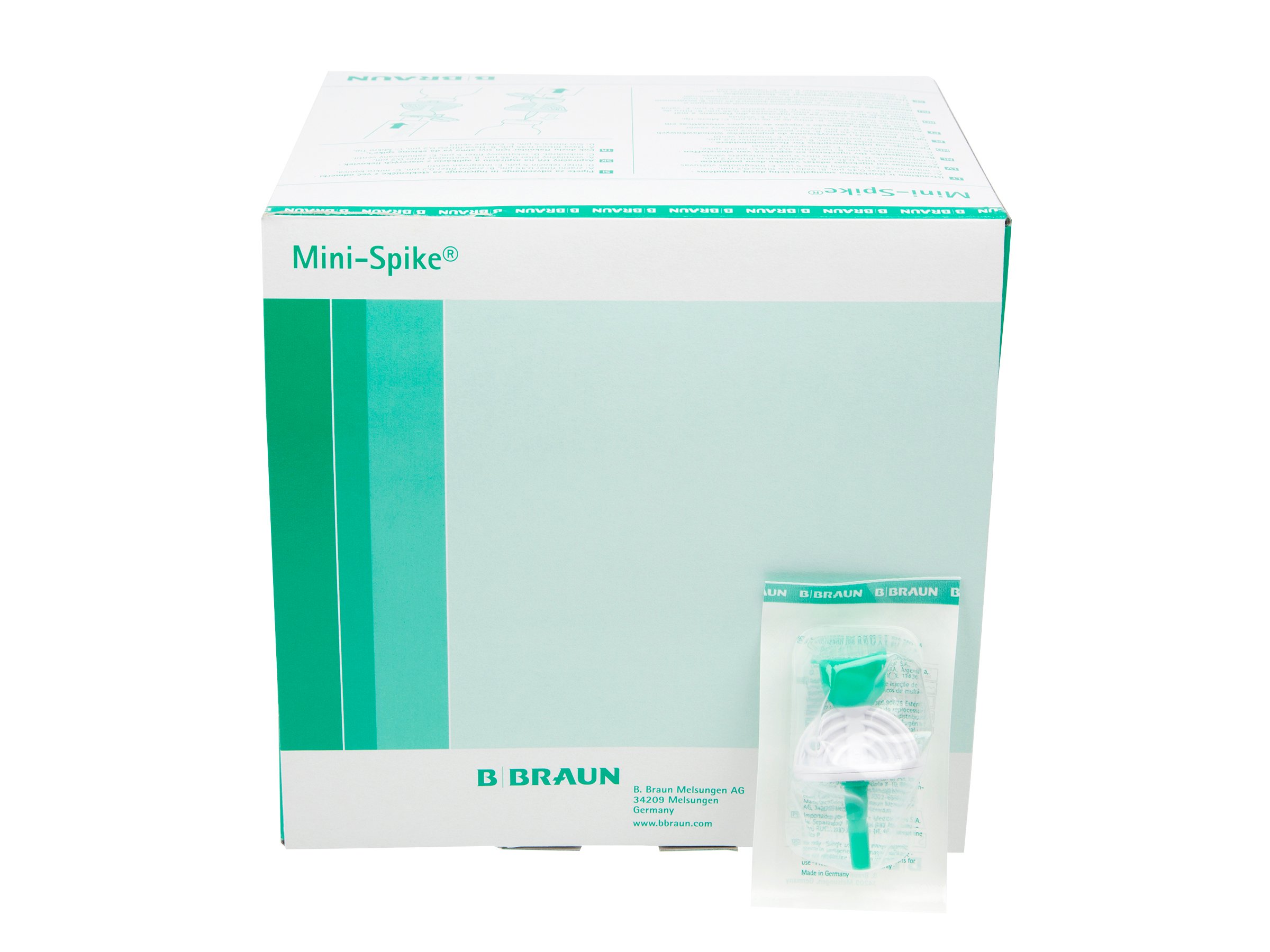 B. Braun Mini spike opptr kan B-filter, 50 stk.