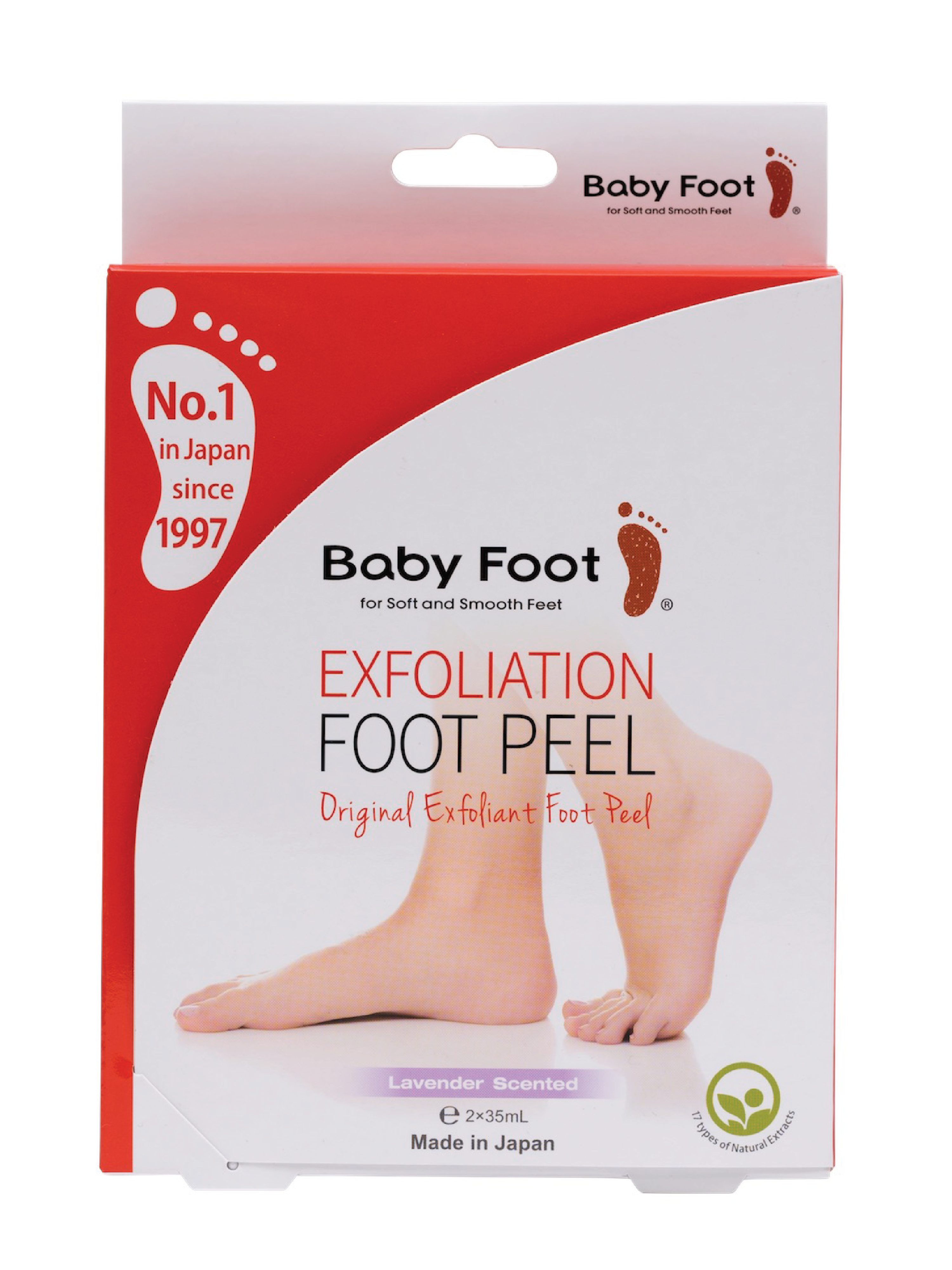 Baby Foot Exfoliation Foot Peel, 1 par