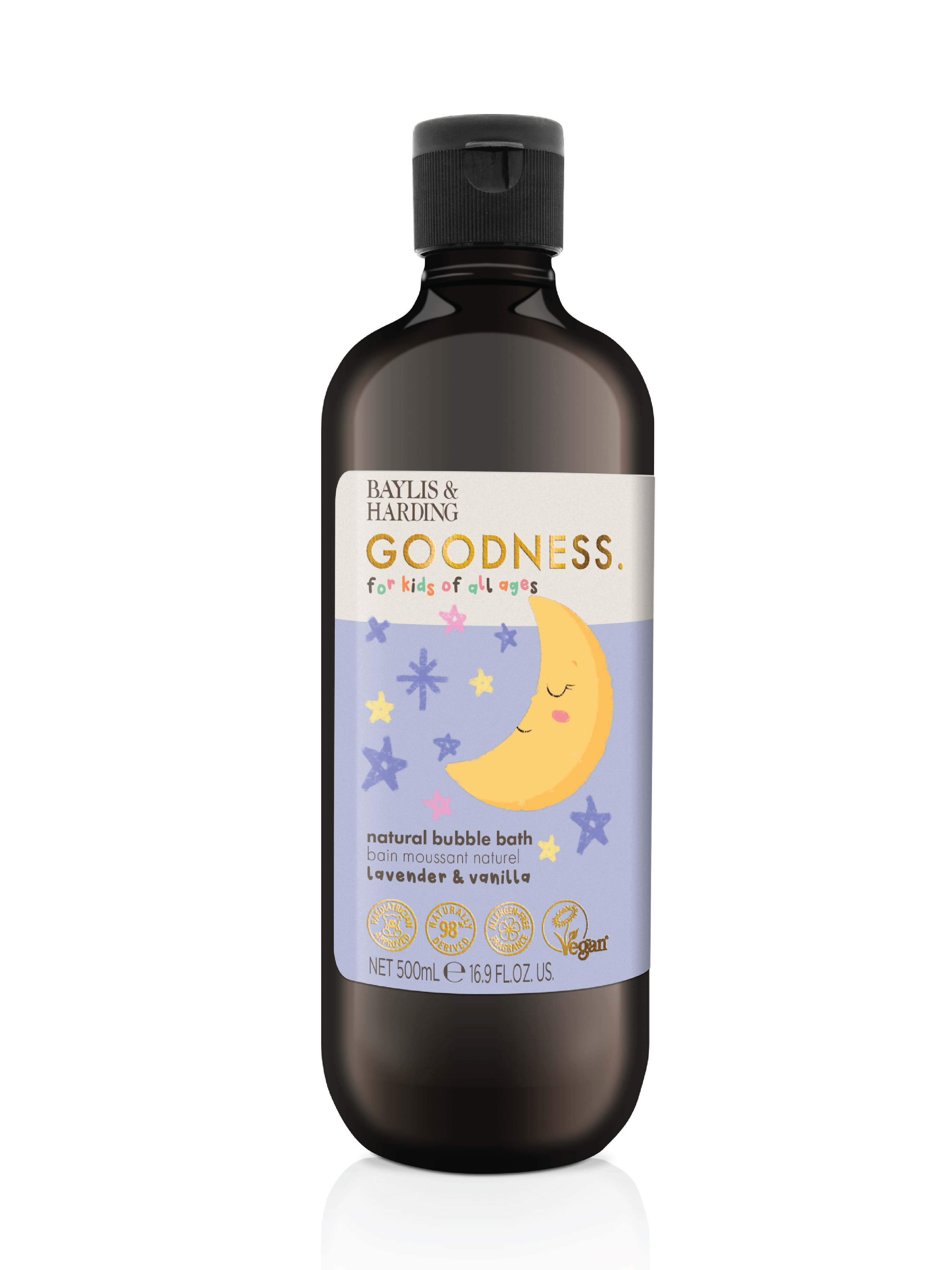 Baylis & Harding Goodness Kids Lavender & Vanilla Bubble Bath, 500 ml
