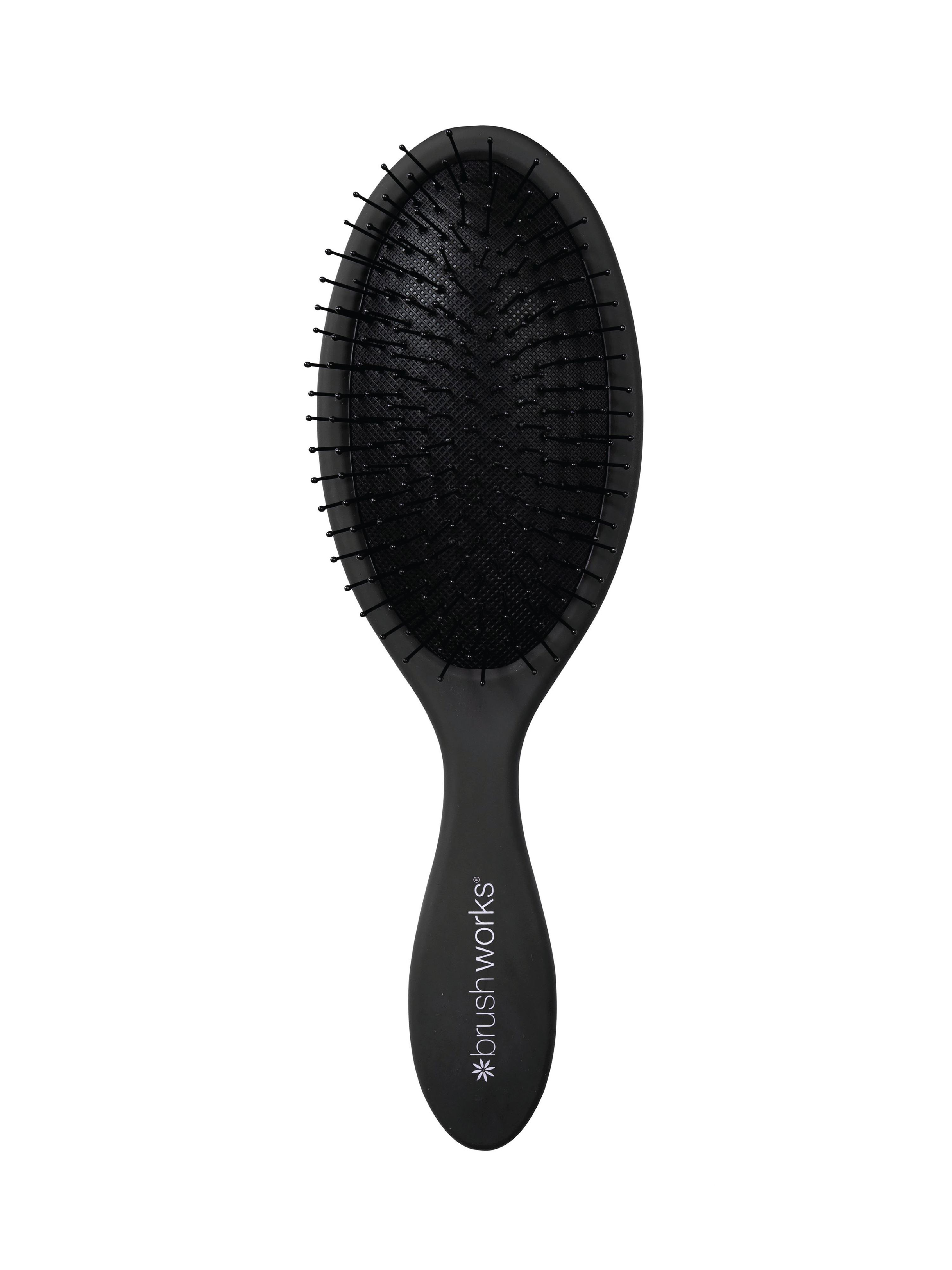 Brushworks Oval Detangling Hair Brush, 1 stk