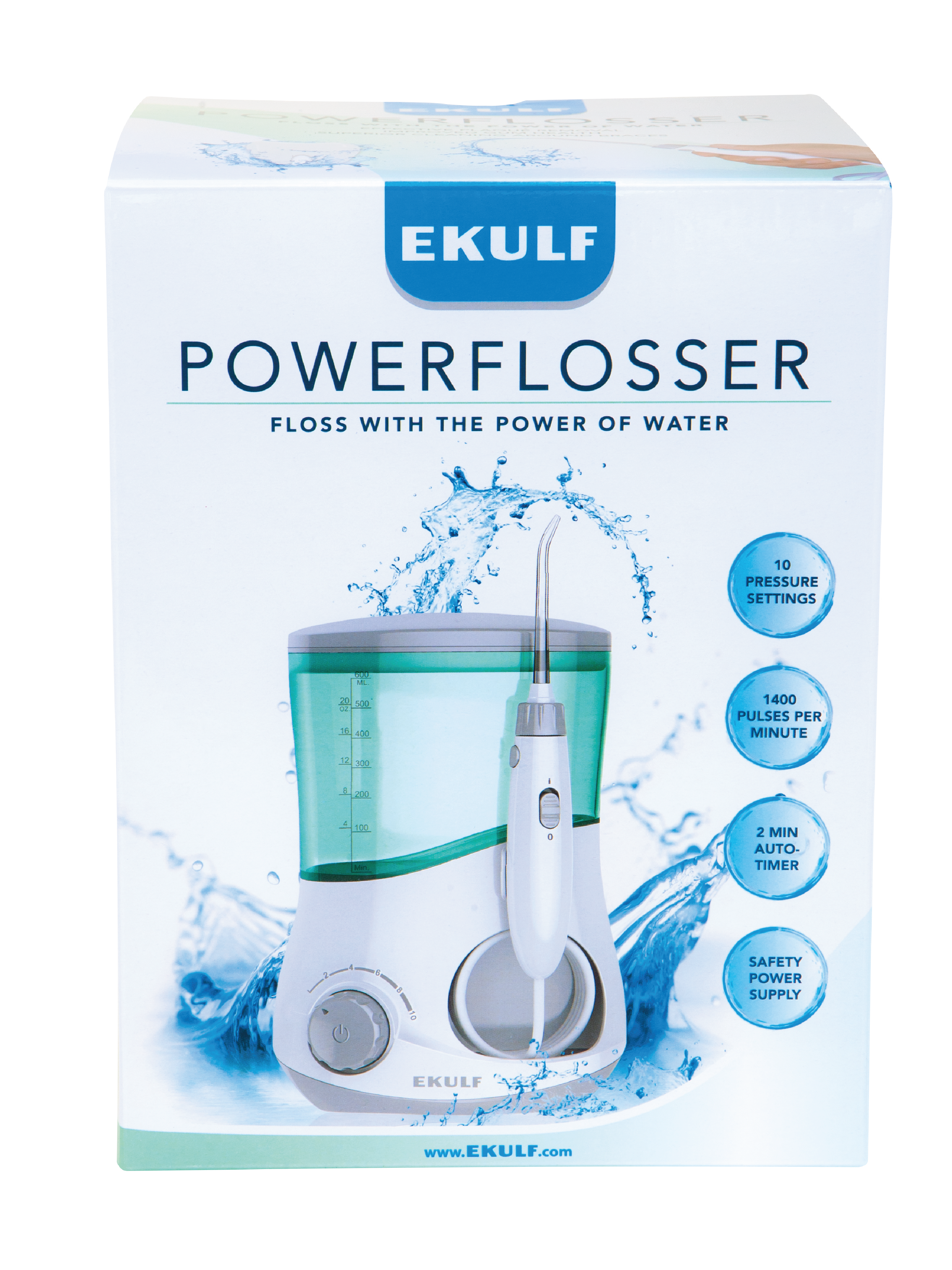 Ekulf PowerFlosser Big, 1 stk.