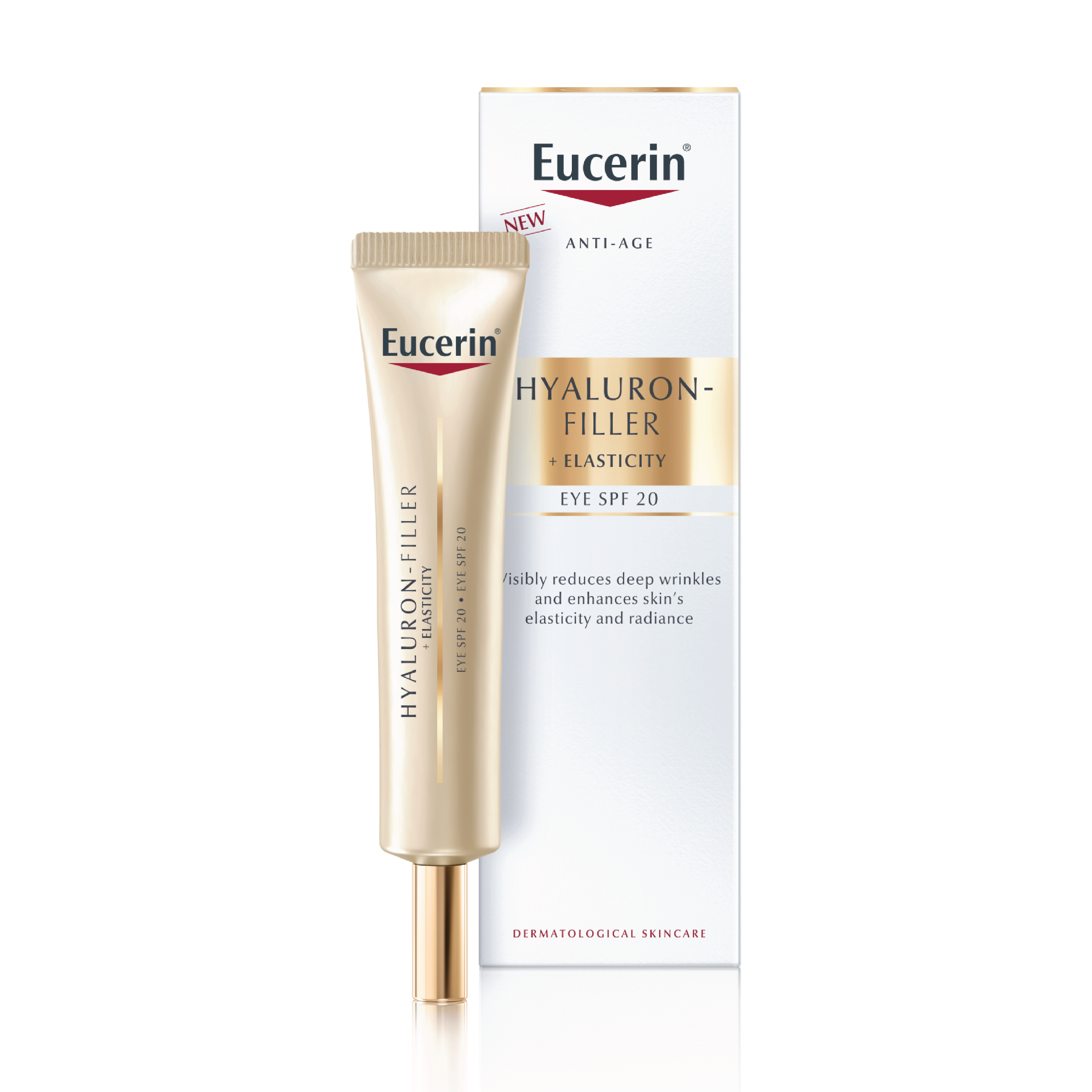 Eucerin Hyaluron-Filler + Elasticity Eye Cream SPF20, 15 ml