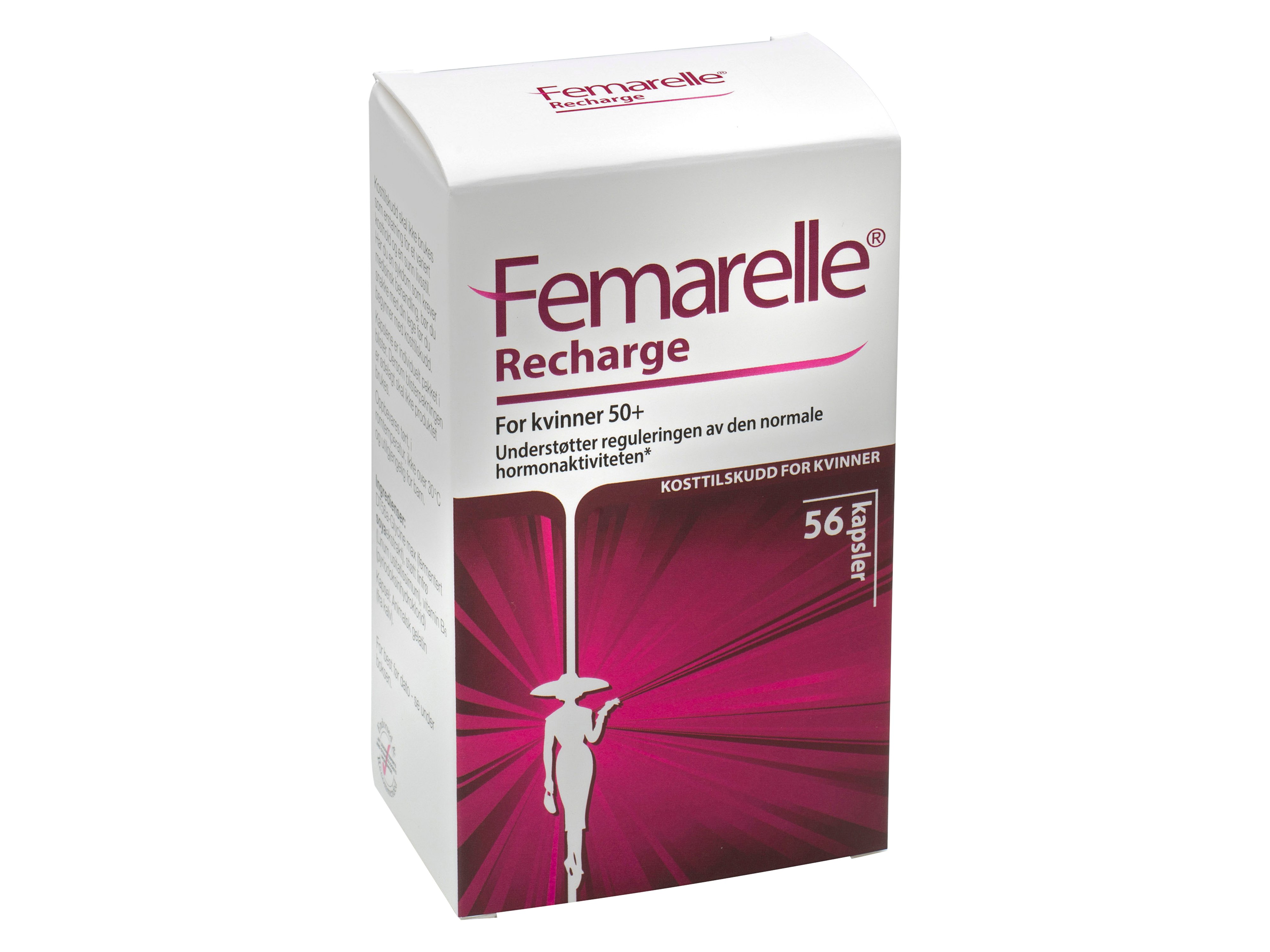 Femarelle Recharge 50+, 56 kapsler