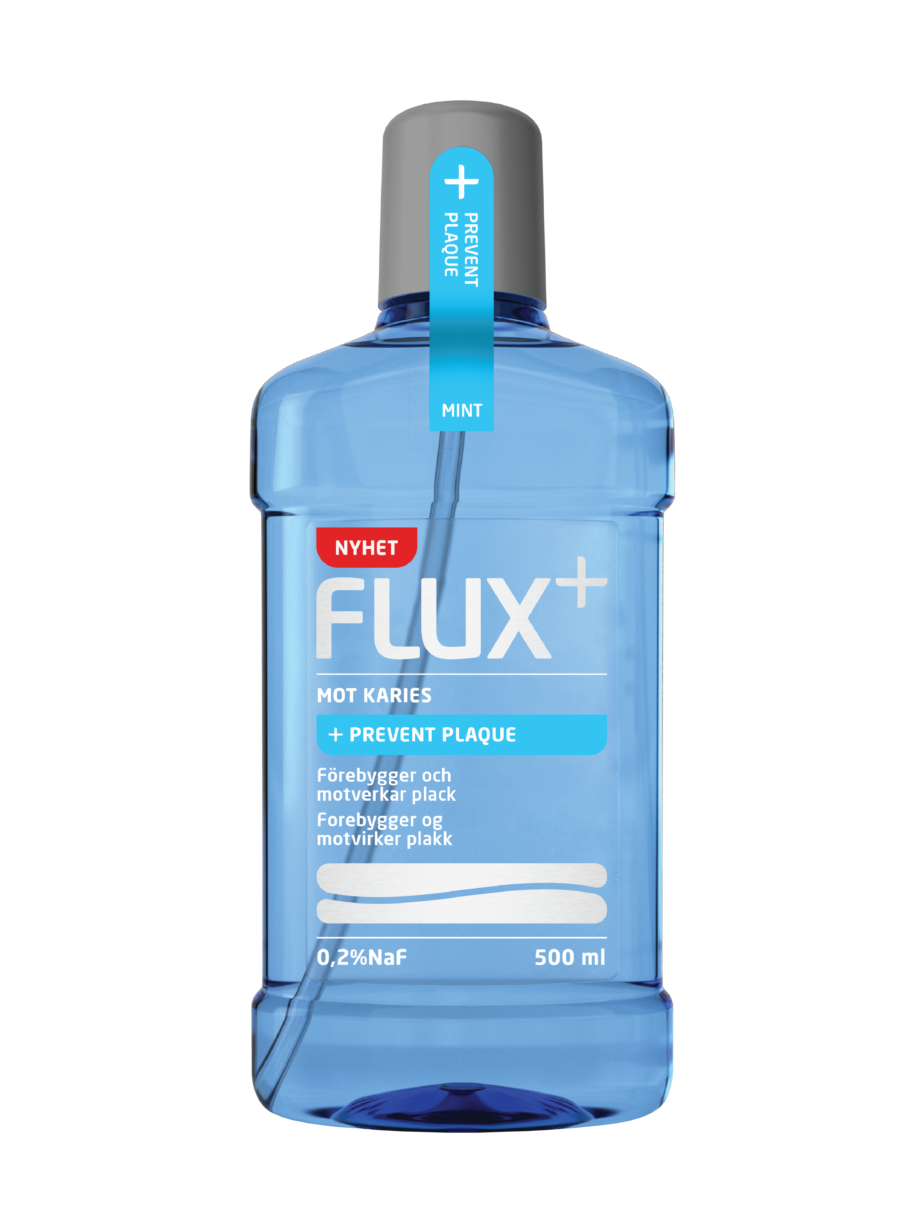 Flux Fluorskyll Prevent Plaque 0,2%, 500 ml