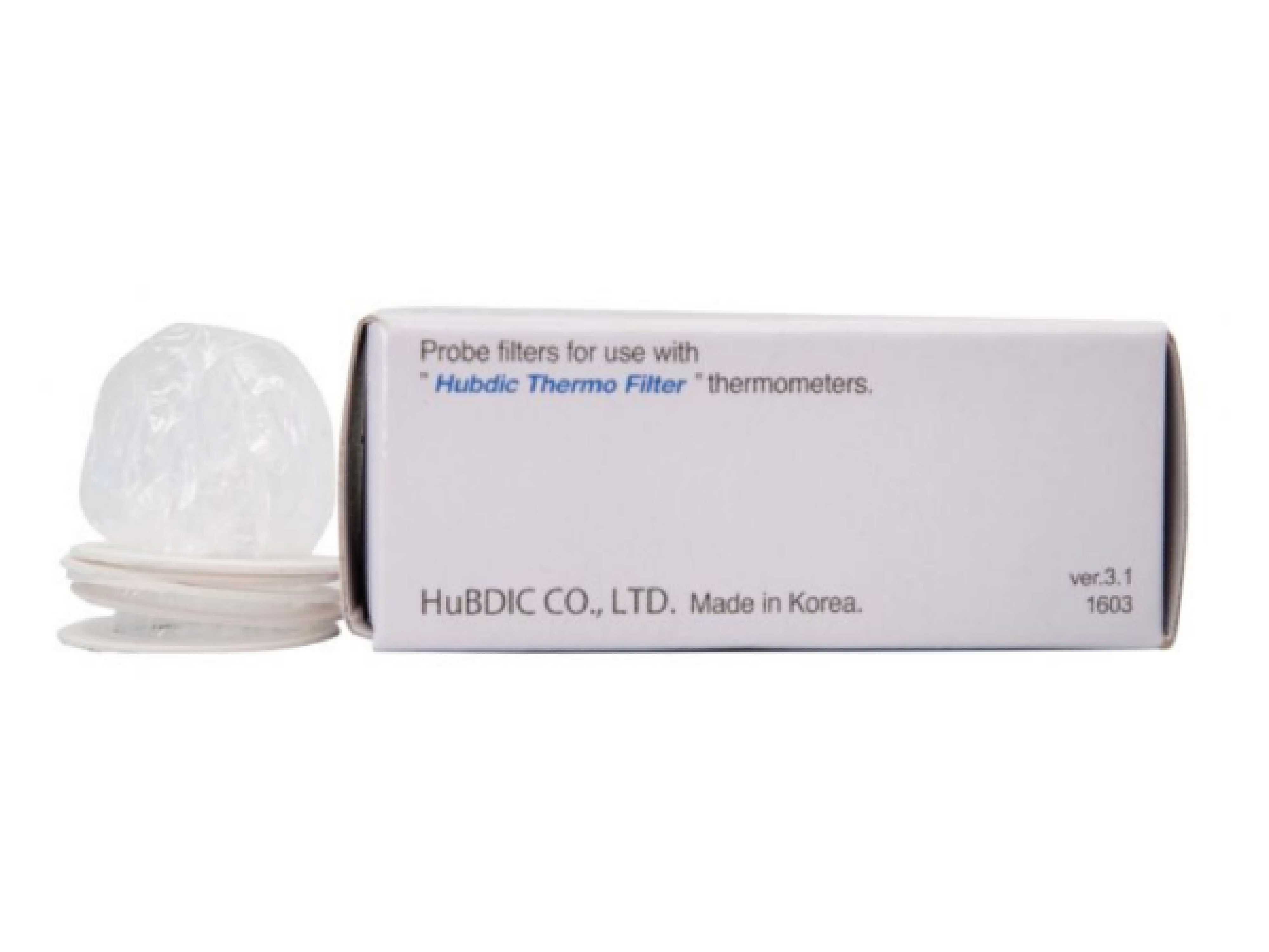 HuBDIC Hygieneovertrekk Øretermometer Tb100, 20 stk.