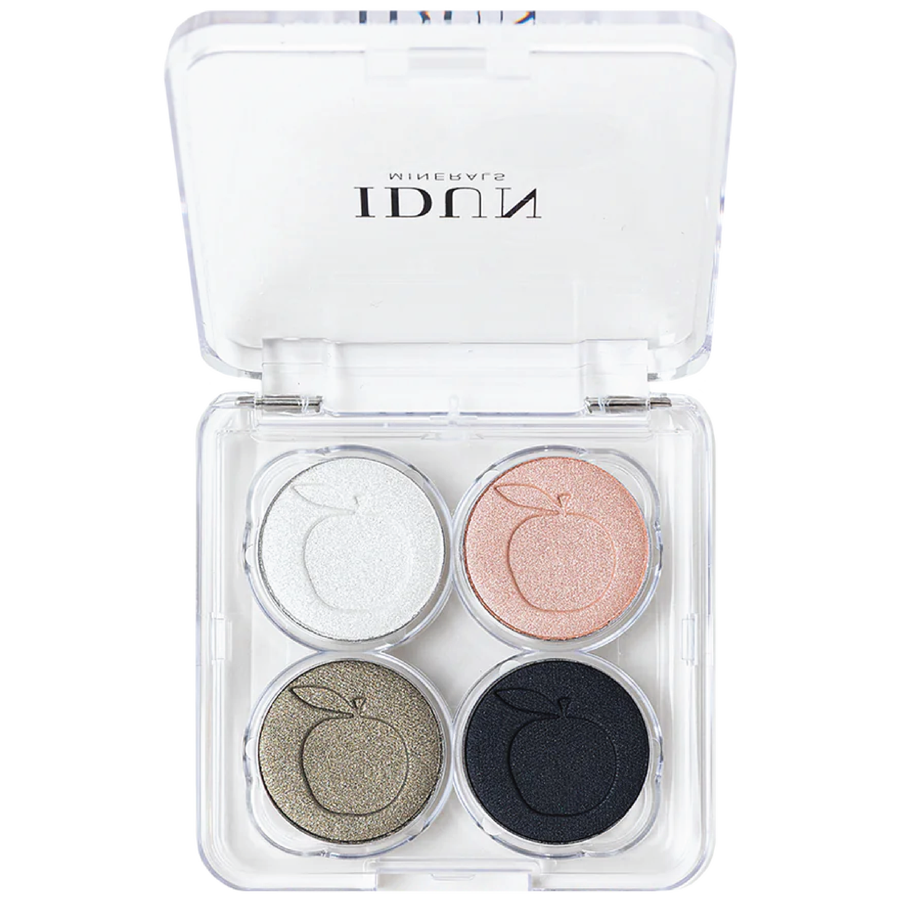 IDUN Minerals Eyeshadow Palette, Vitsippa, 4 g