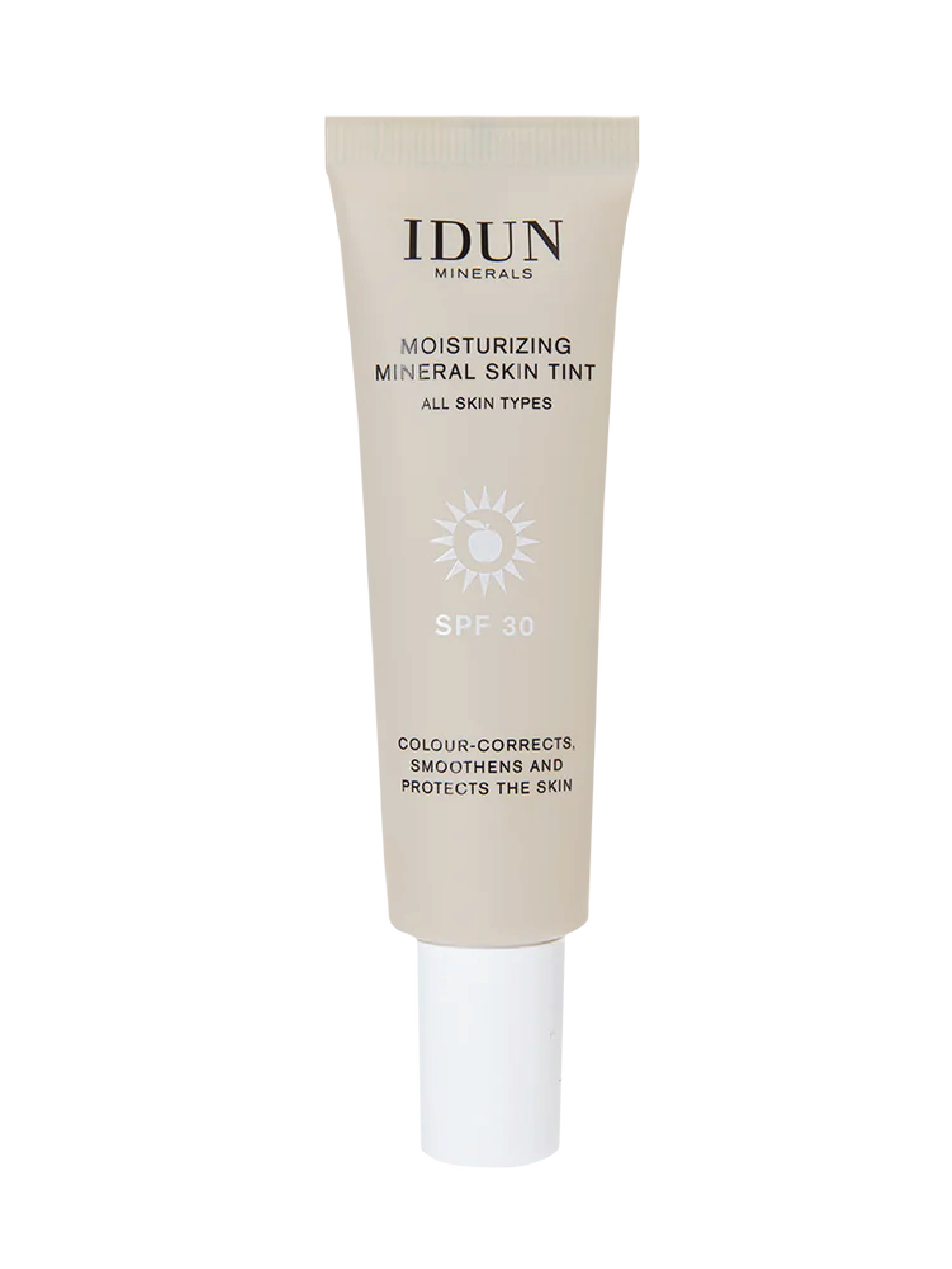 IDUN Minerals Moisturizing Mineral Skin Tint SPF 30, Tan, 27 ml