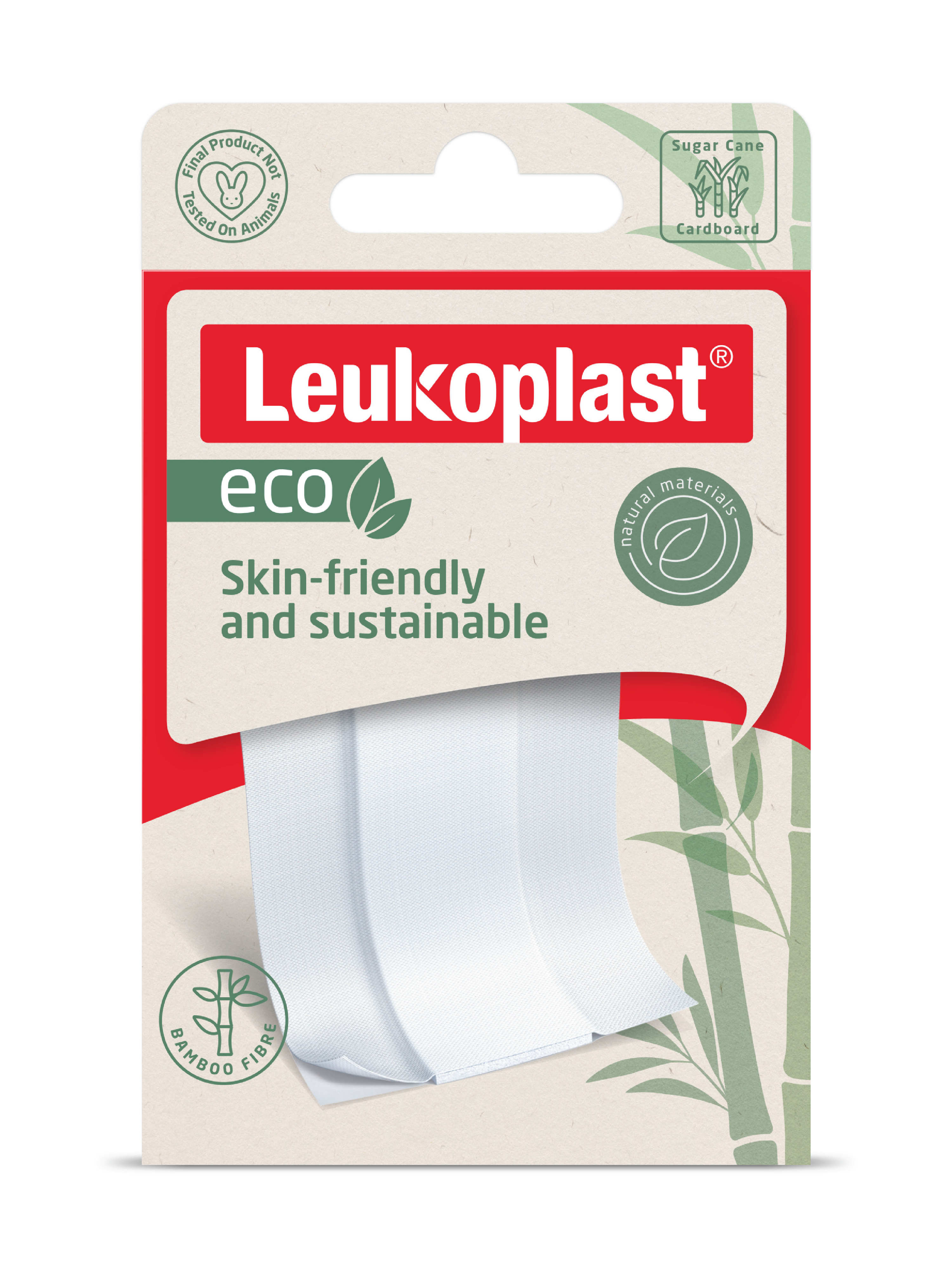 Leukoplast Eco Plaster Klippbar, 6 x 10 cm, 5 stk.