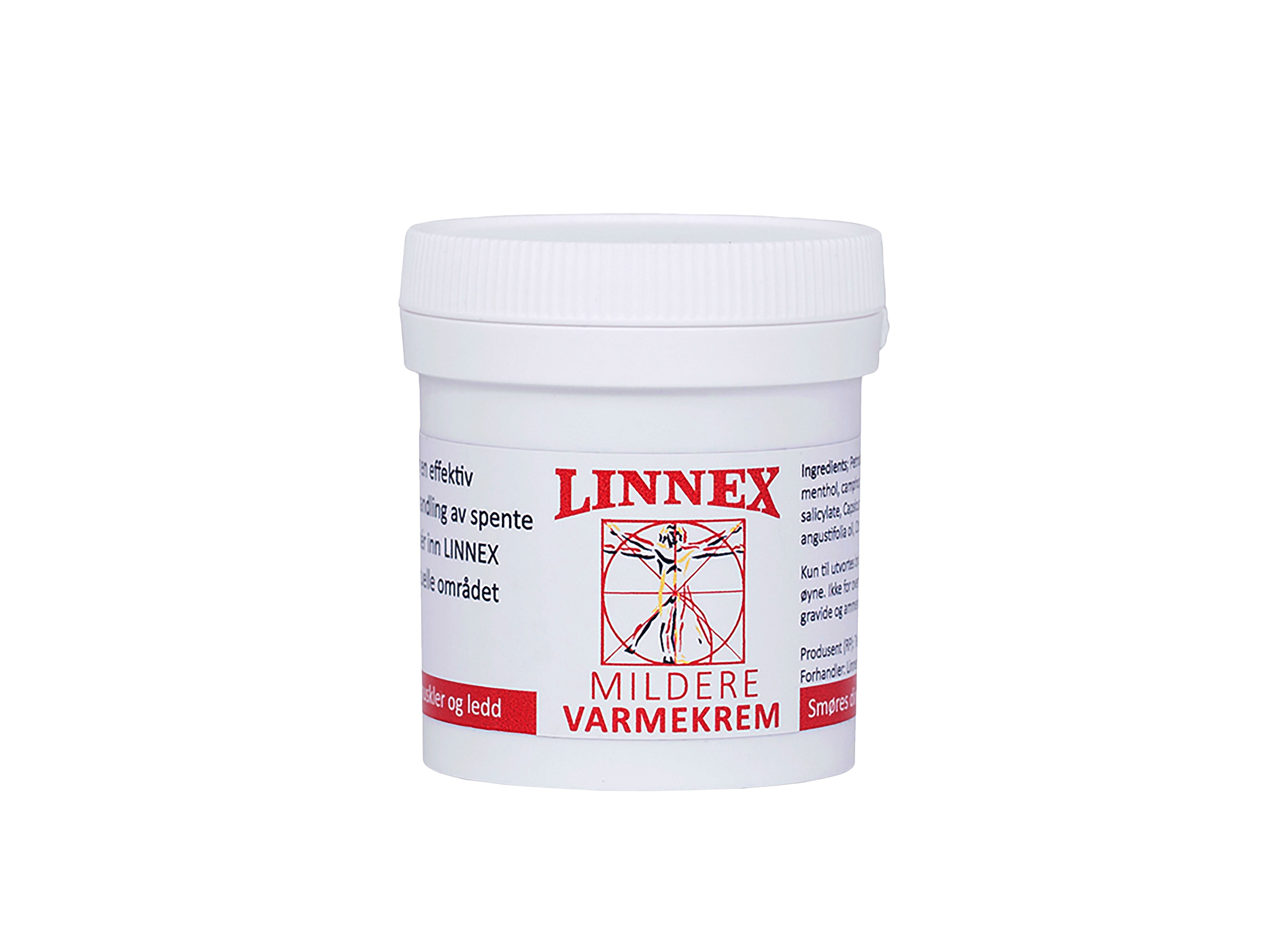 Linnex Mildere Varmekrem, 100 ml