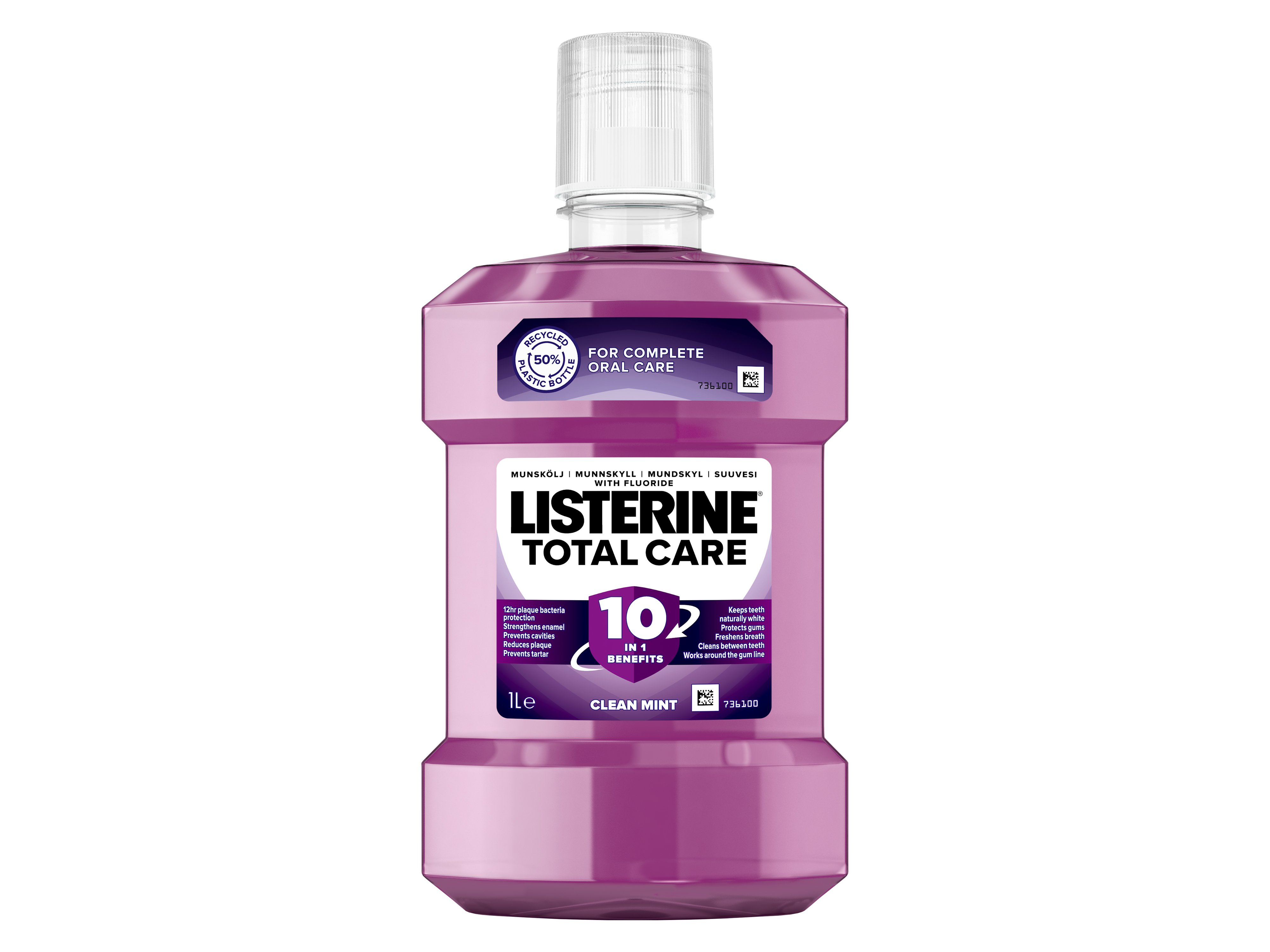 Listerine Total Care Munnskyll, 1000 ml