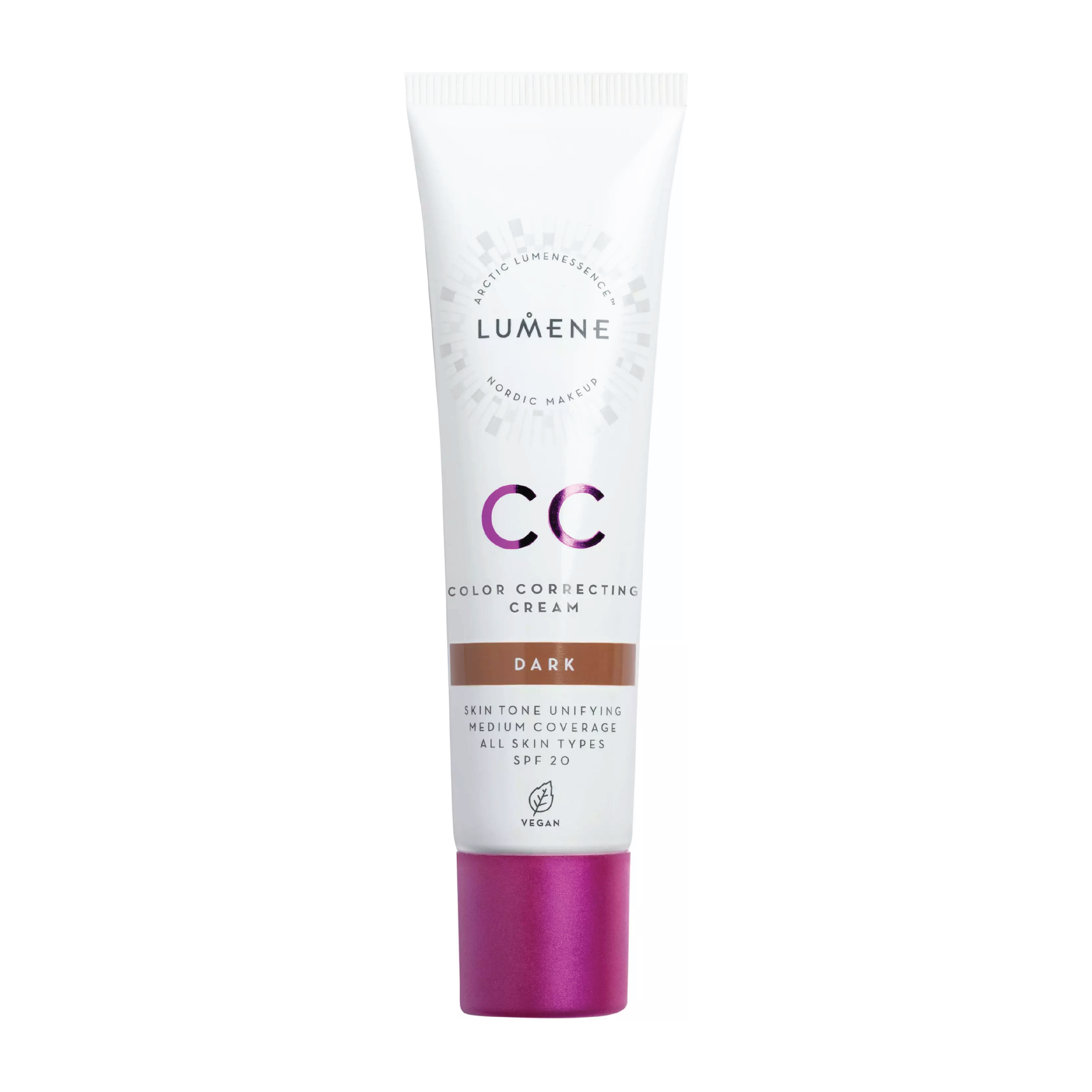 Lumene CC Color Correcting Cream SPF20, Dark, 30 ml