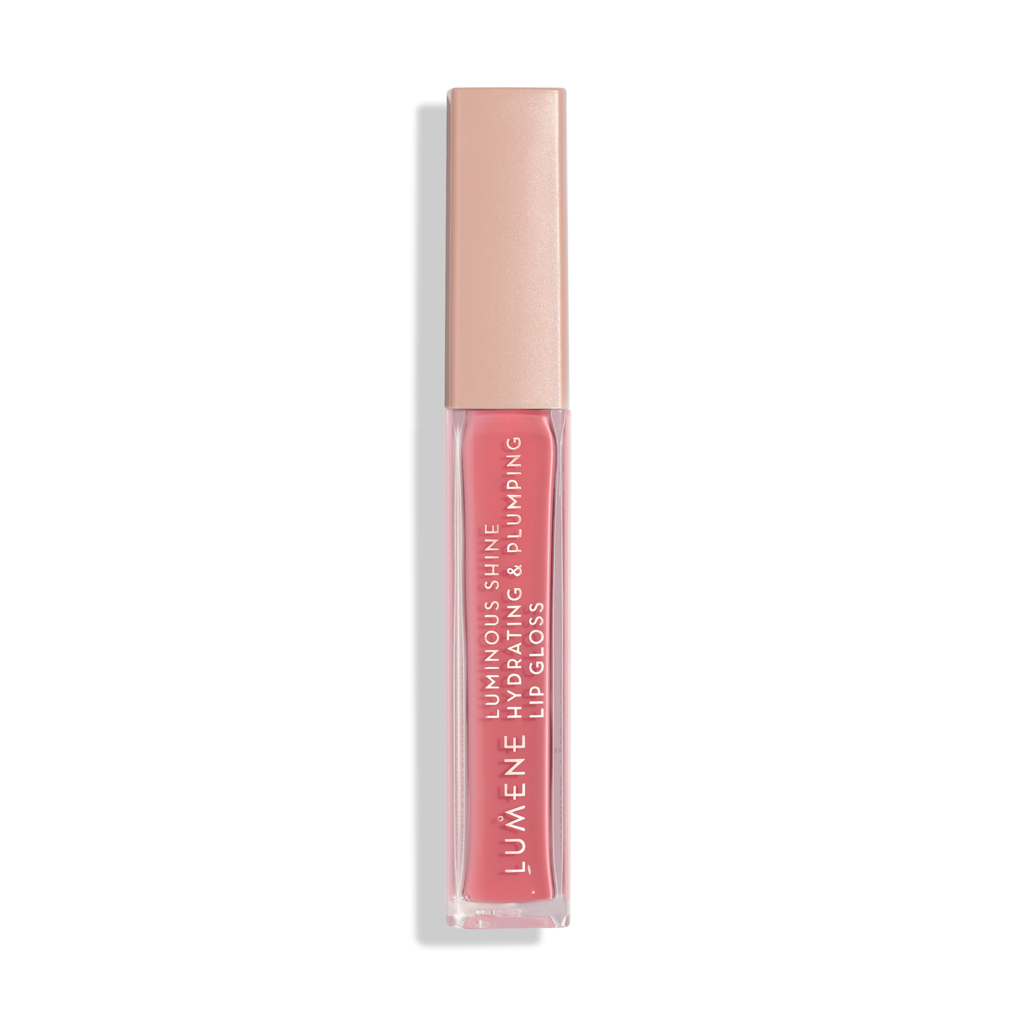 Lumene Luminous Shine Hydrating & Plumping Lip Gloss, 06 Soft Pink, 5 ml