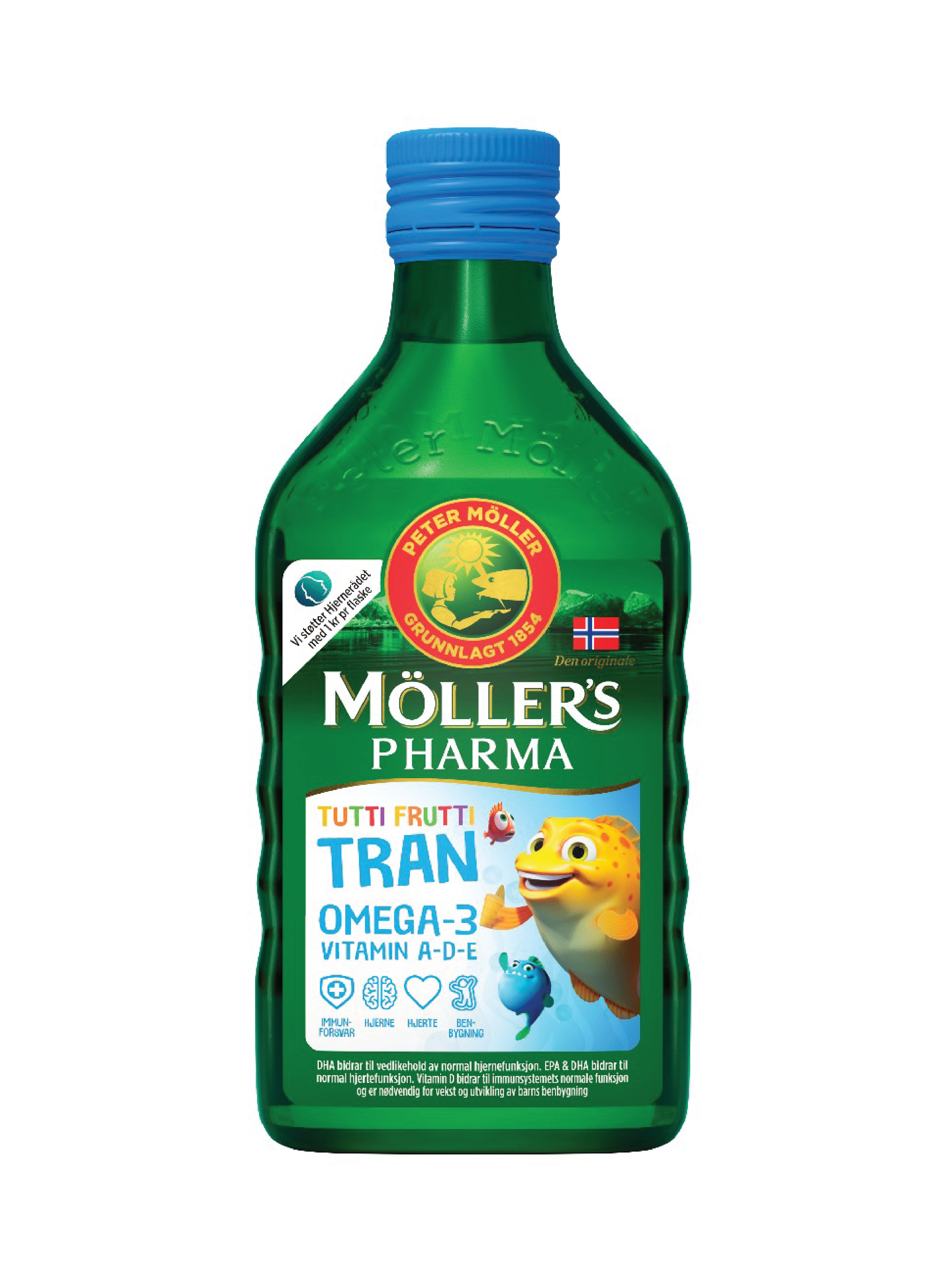Möller's Pharma Tran Tutti Frutti, 250 ml
