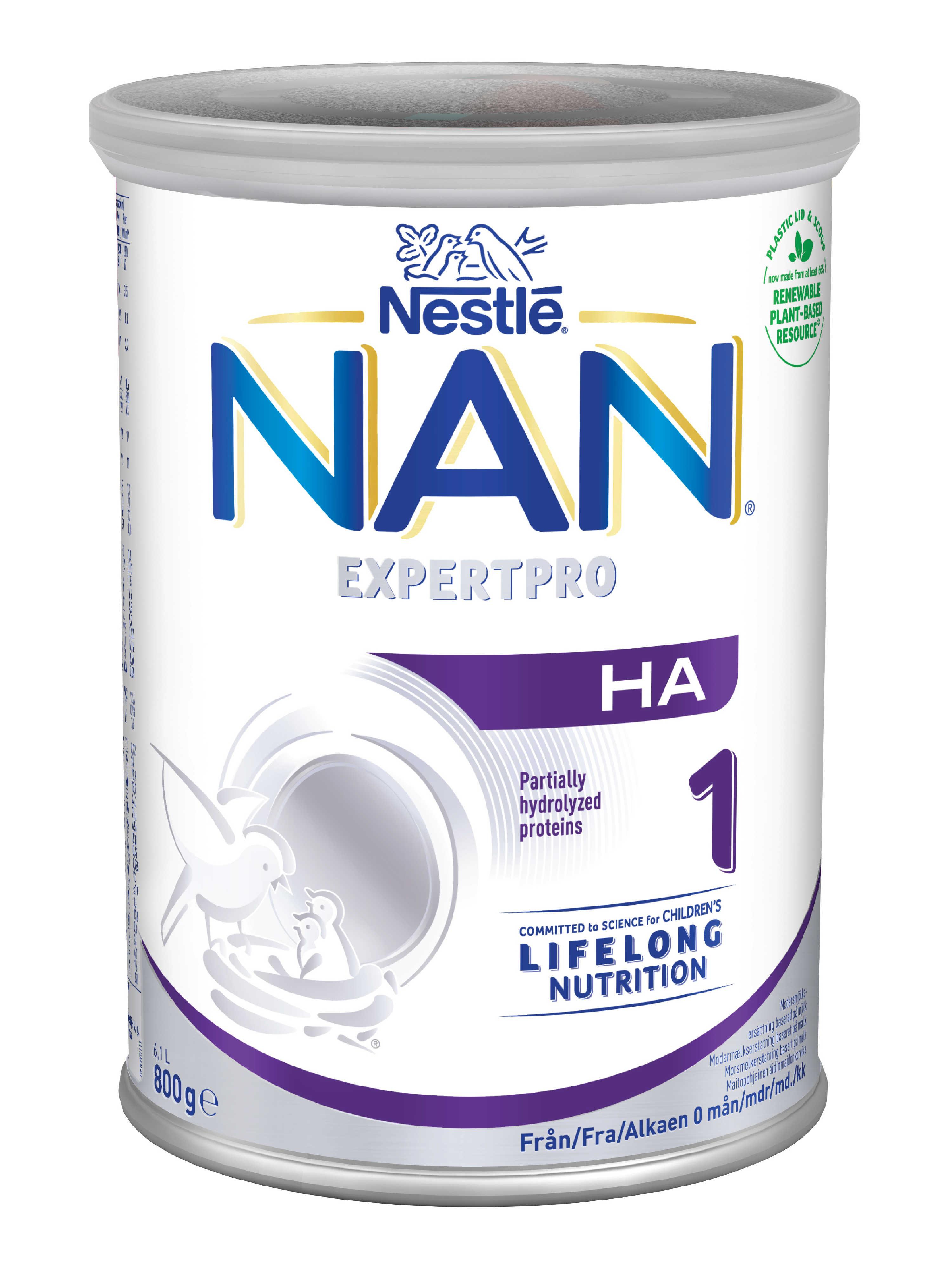 NAN Expertpro HA 1 Morsmelkerstatning, 800 gram