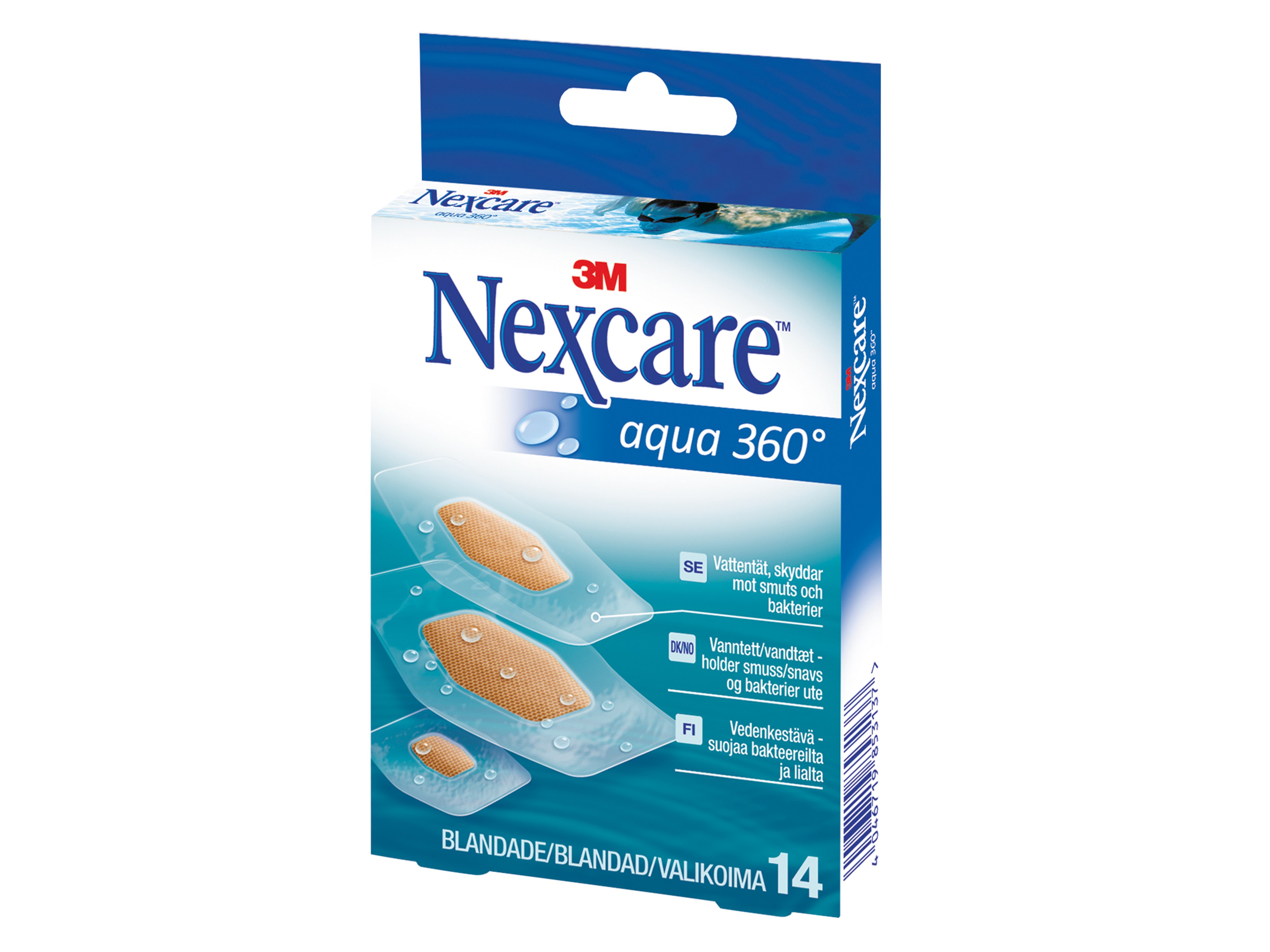 Nexcare Aqua 360 Plaster, 1 stk