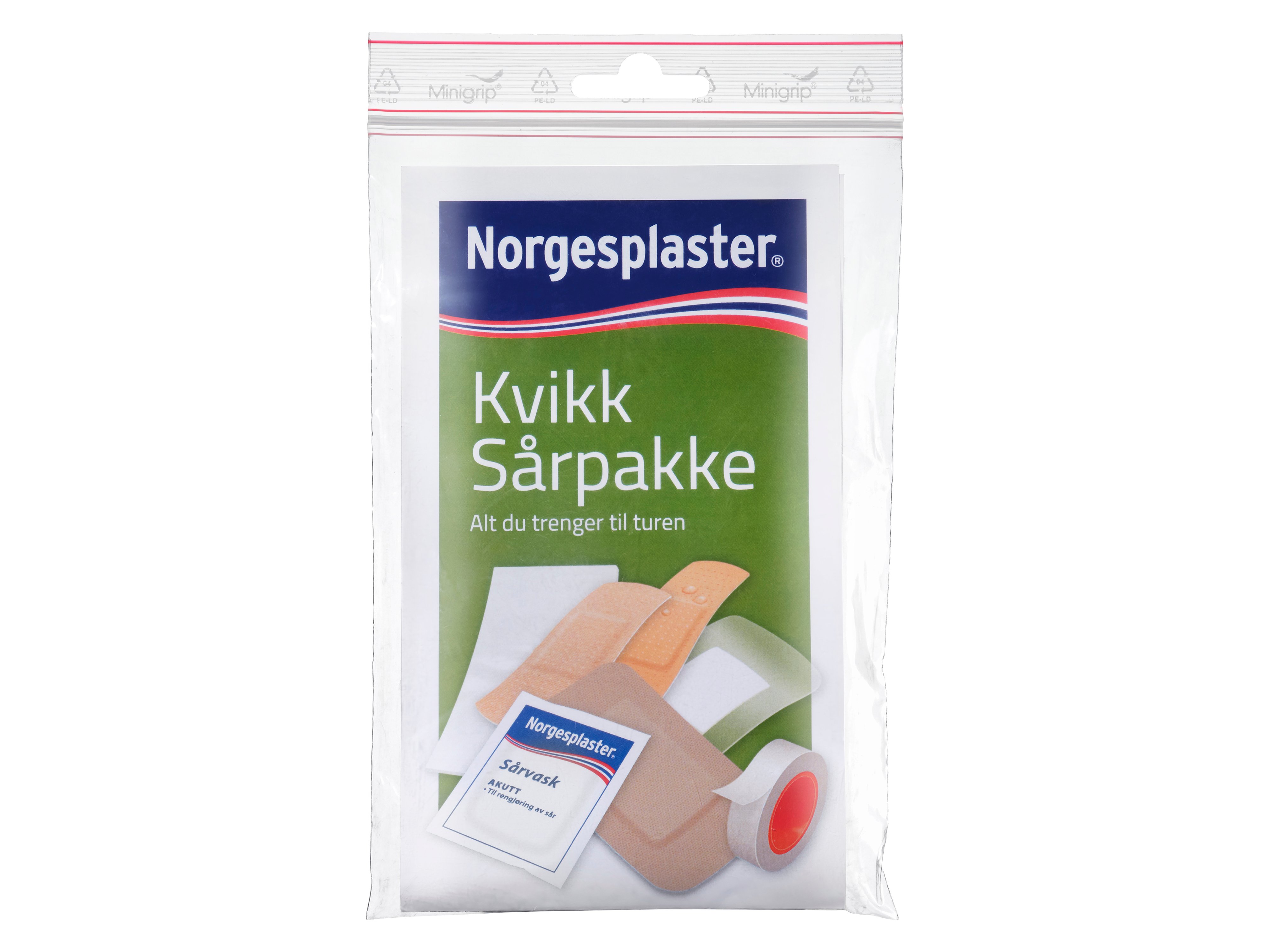 Norgesplaster Kvikk Sårpakke, 1 stk.